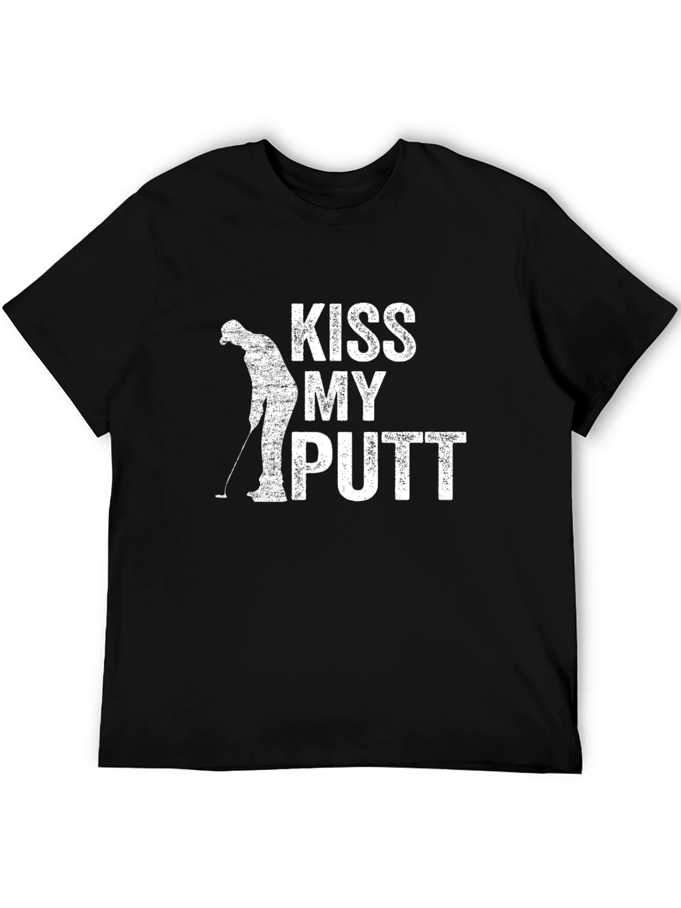 Kiss My Putt Golf T-Shirt - Funny Golfer Tee