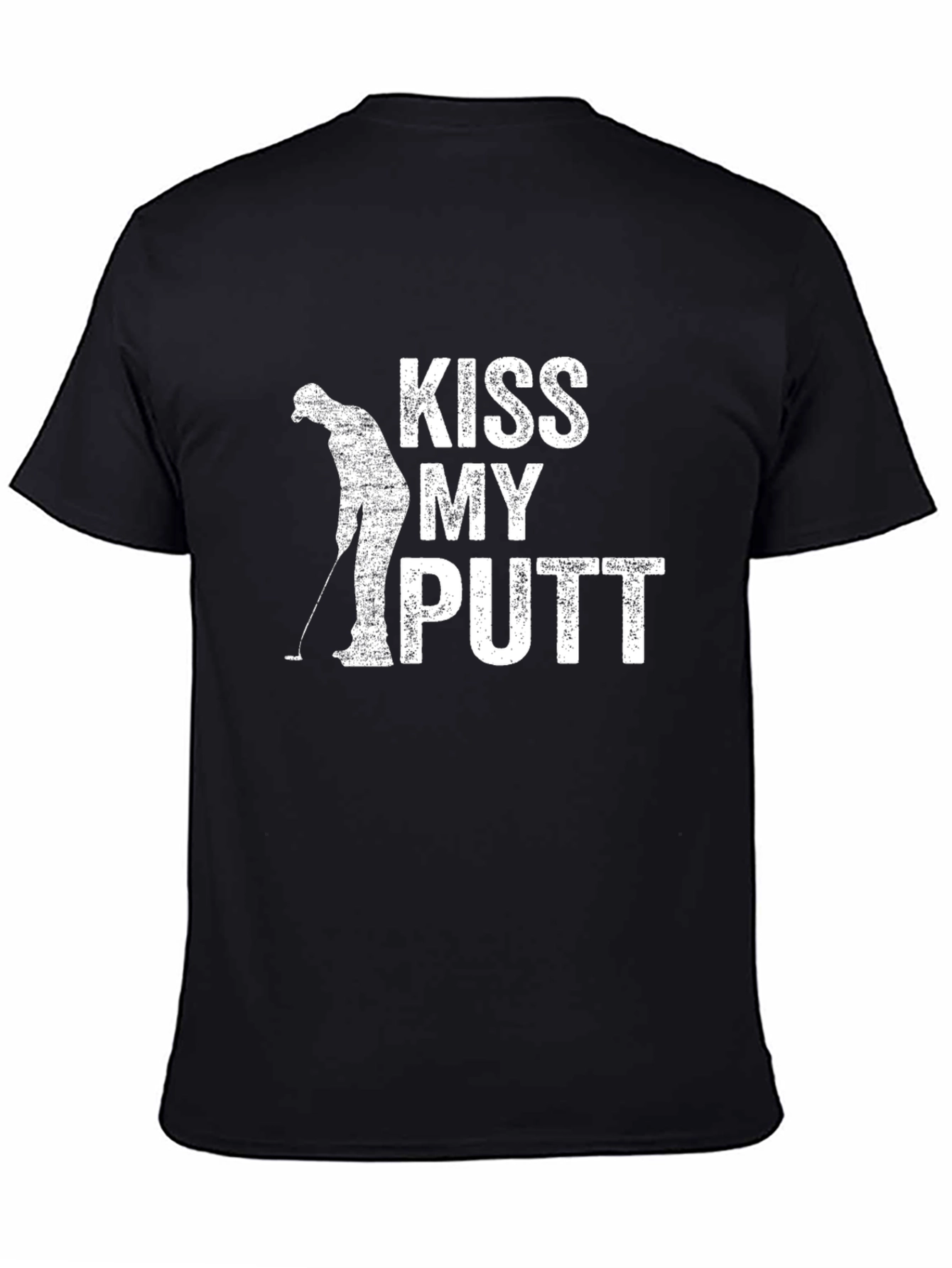 Kiss My Putt Golf T-Shirt - Funny Golfer Tee