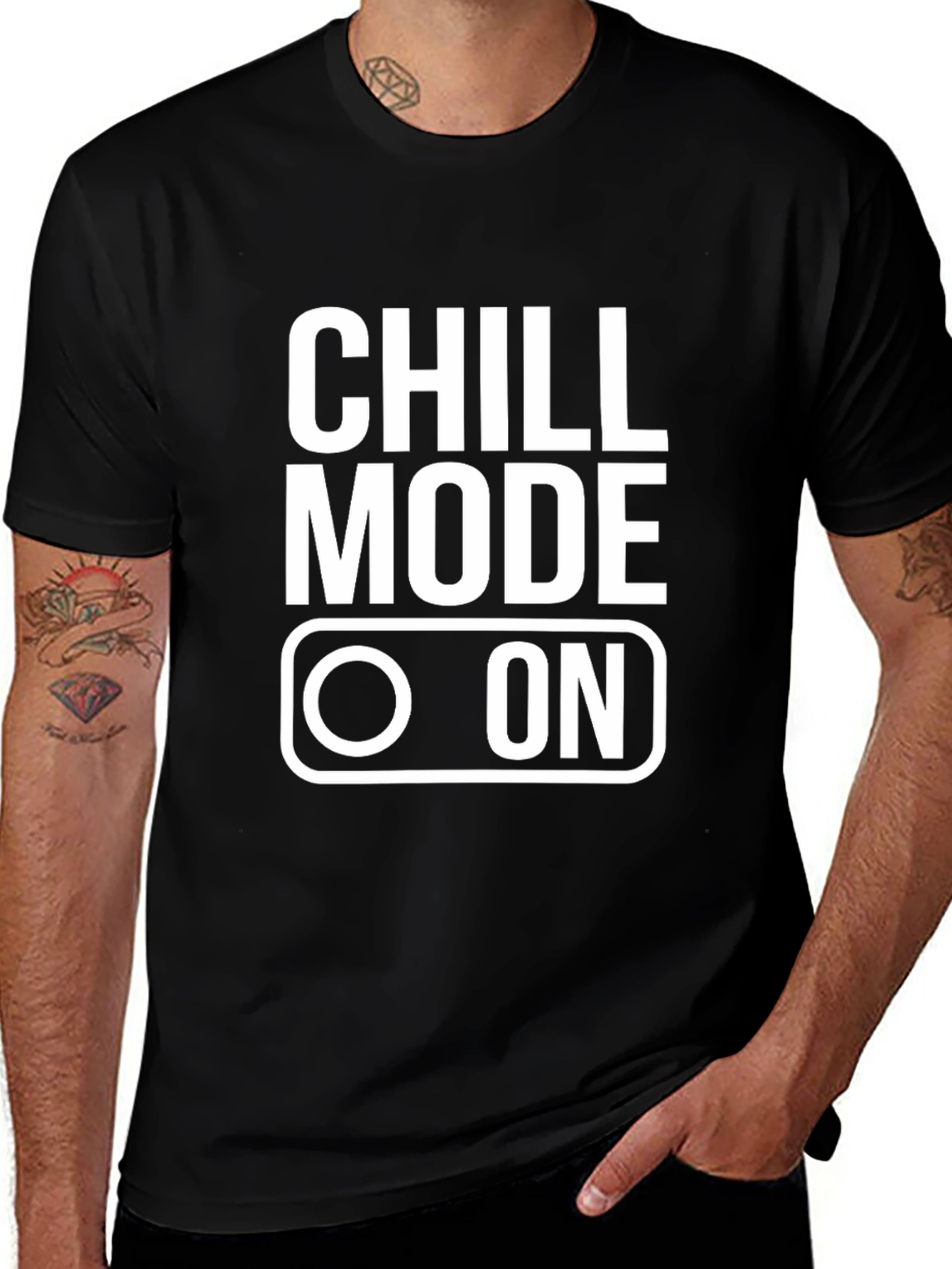 Chill Mode On T-Shirt - Relaxed Style