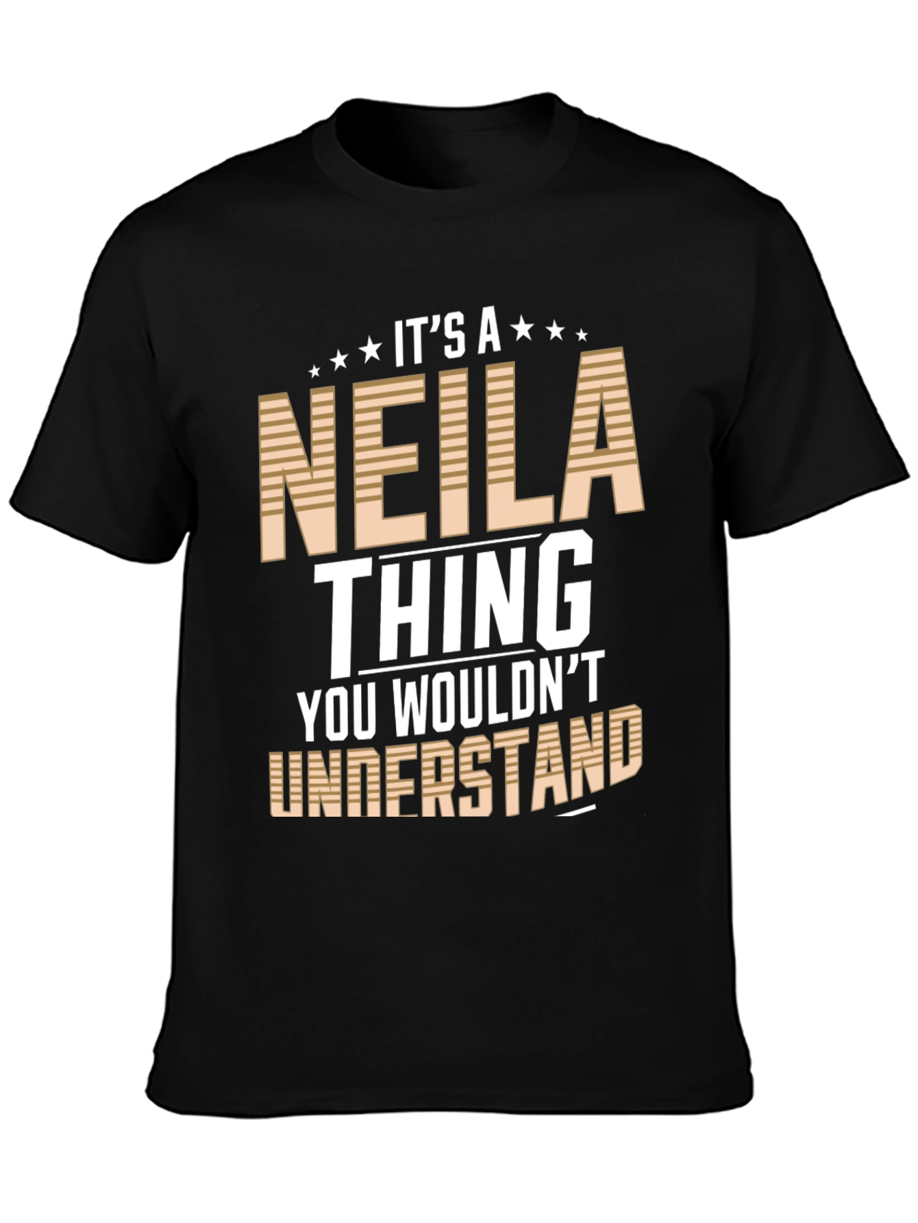 Its a Neila Thing Black T-Shirt