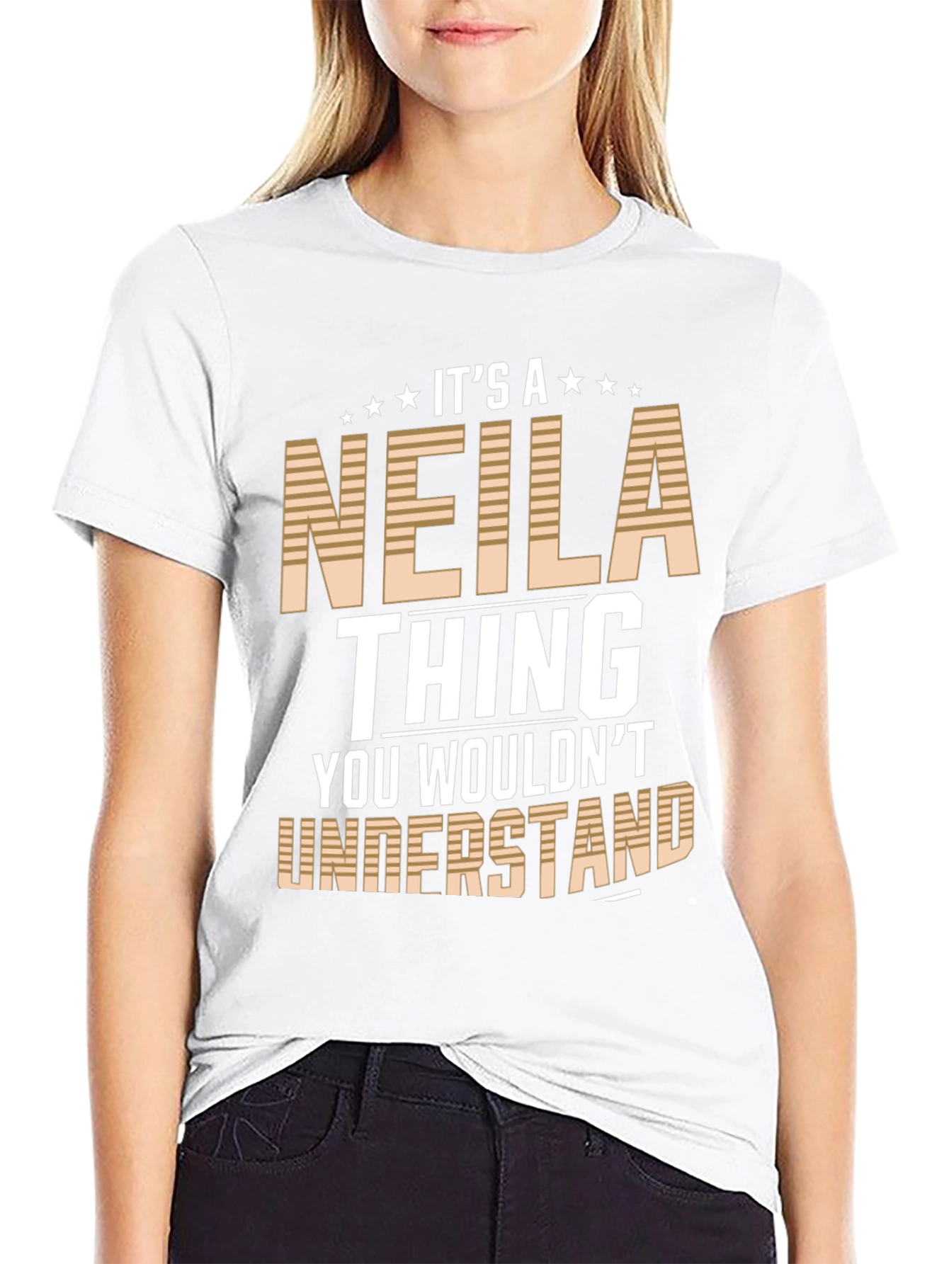 Its a Neila Thing Black T-Shirt