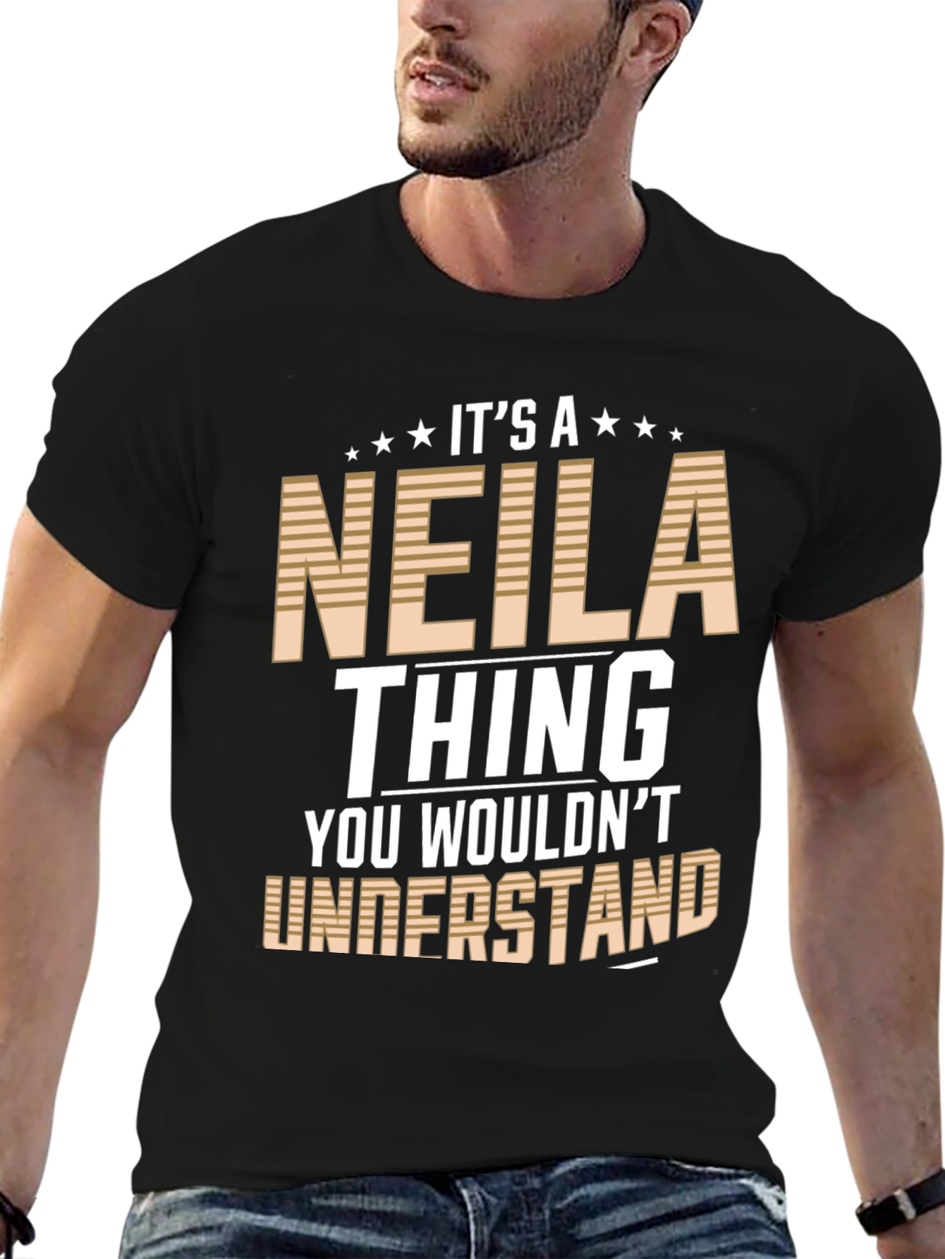 Its a Neila Thing Black T-Shirt