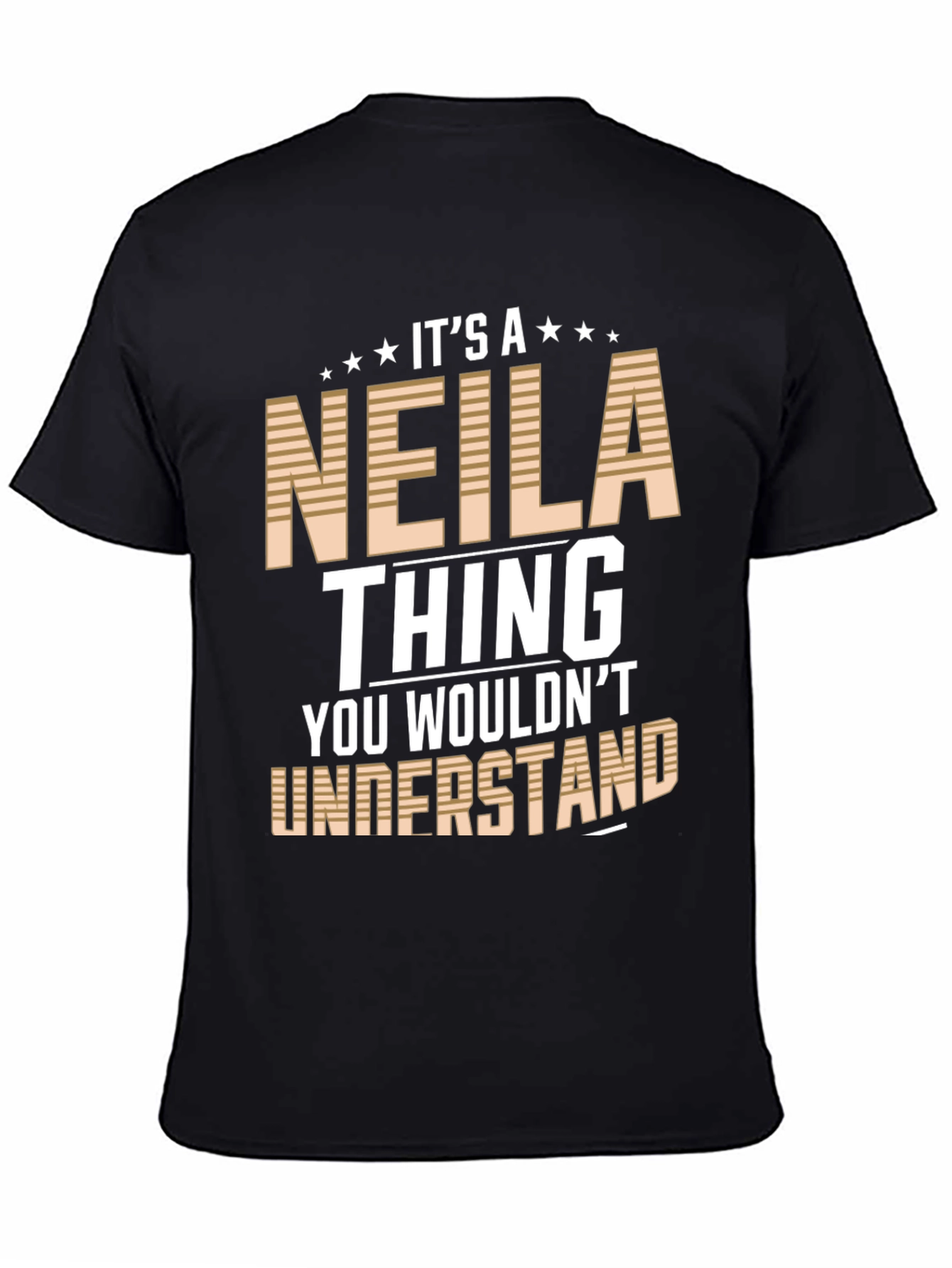 Its a Neila Thing Black T-Shirt