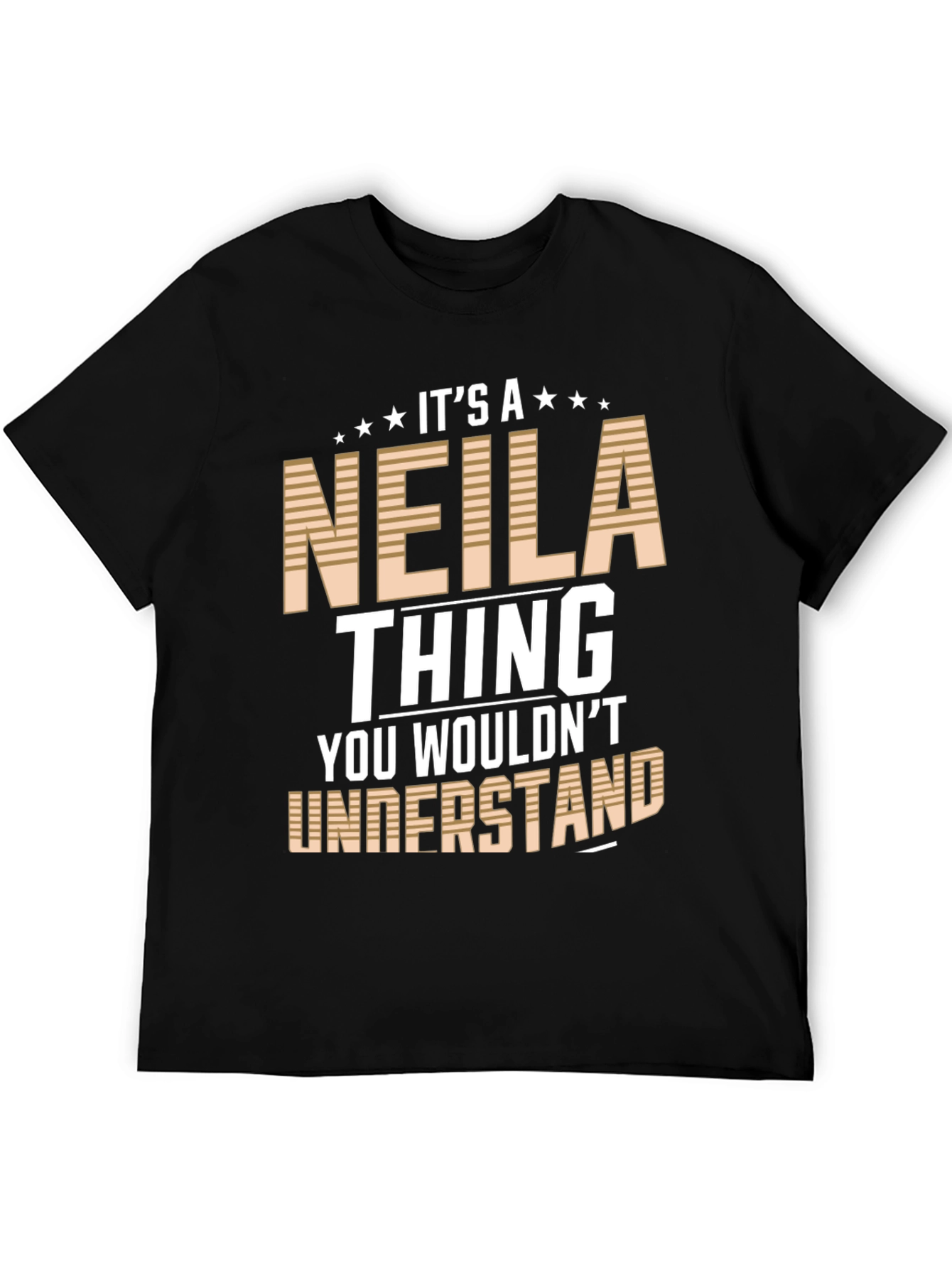 Its a Neila Thing Black T-Shirt