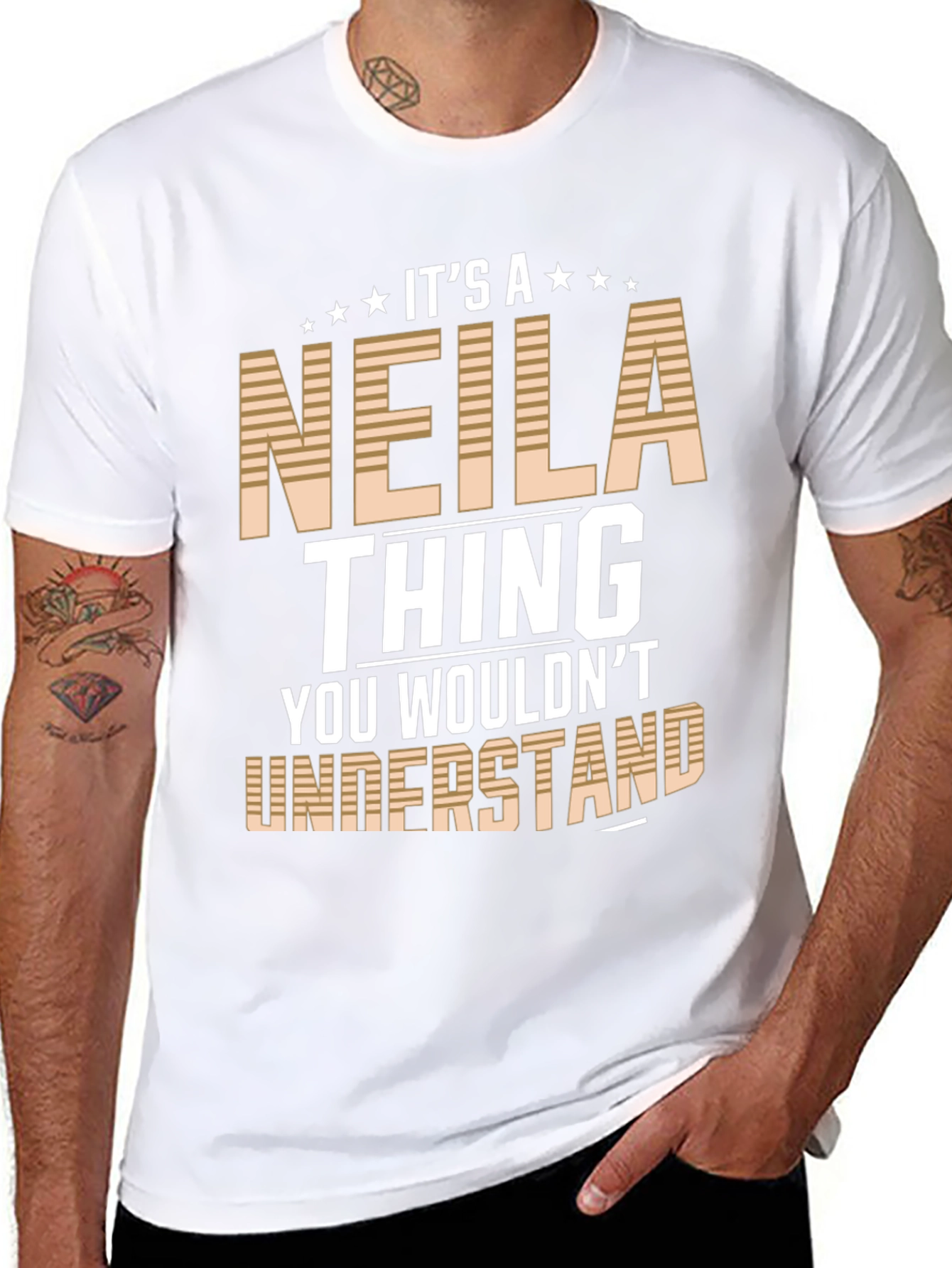 Its a Neila Thing Black T-Shirt