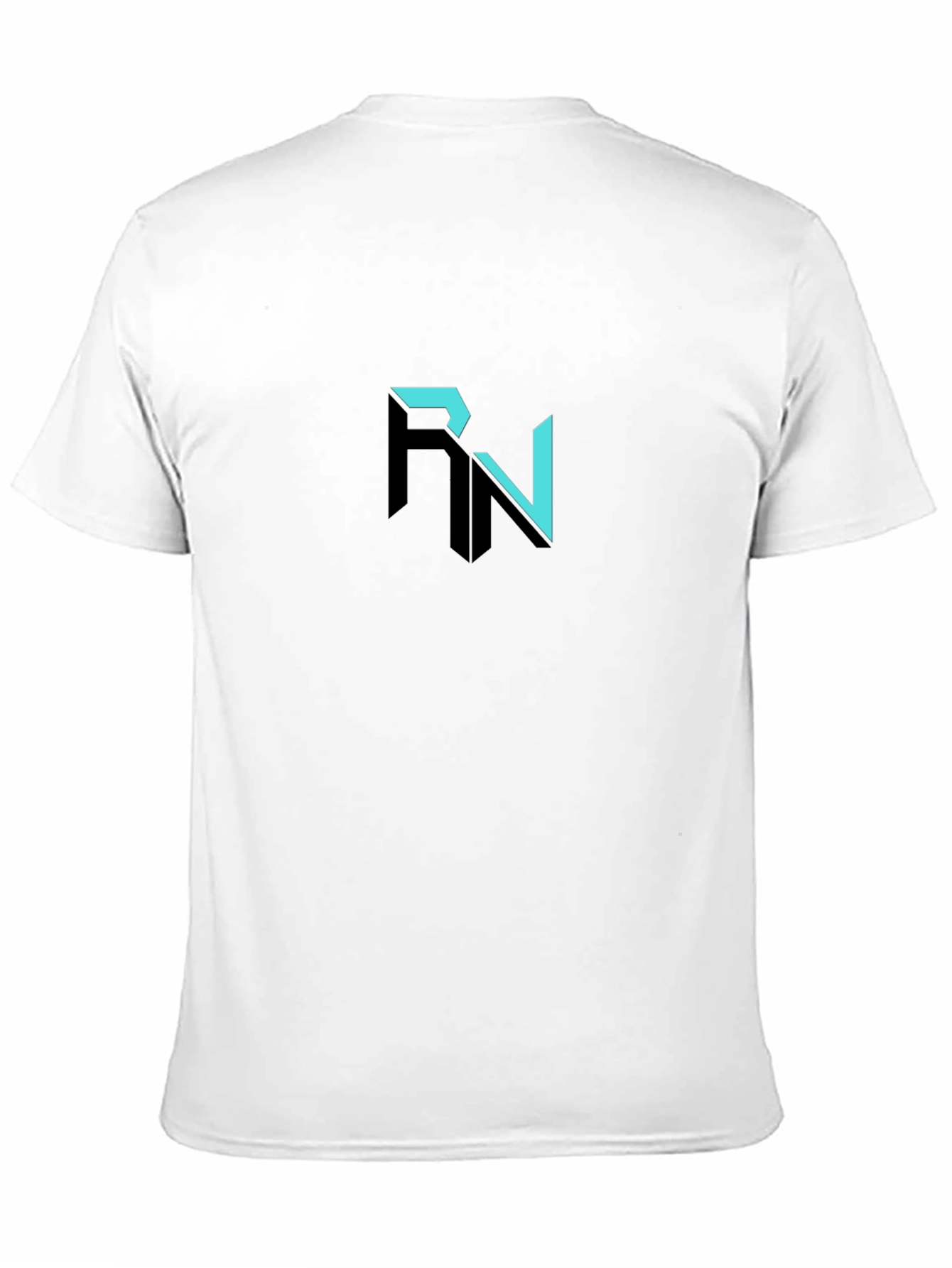 Stylish Black RN Graphic Tee