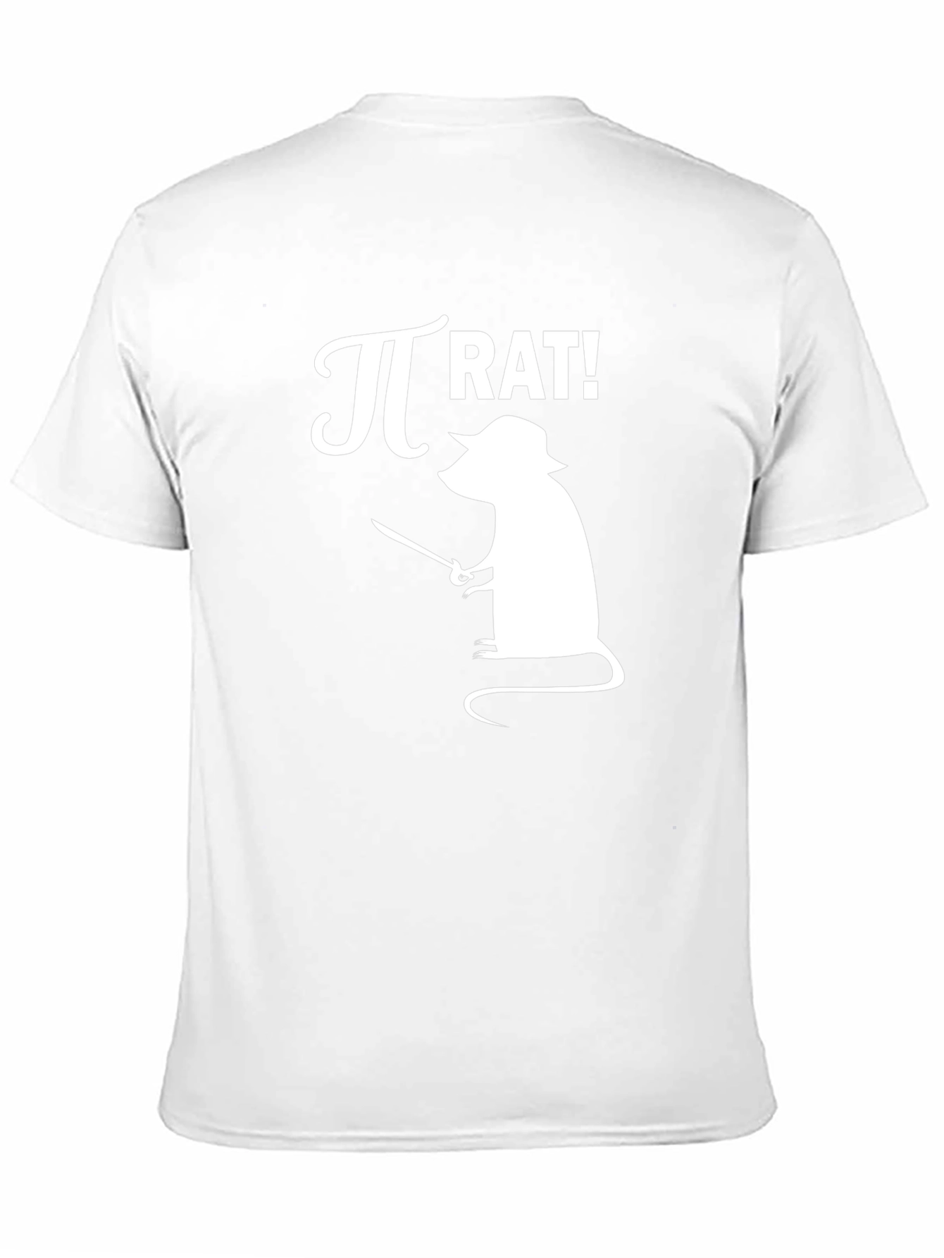 Pi Rat Graphic T-Shirt - Math Humor Tee