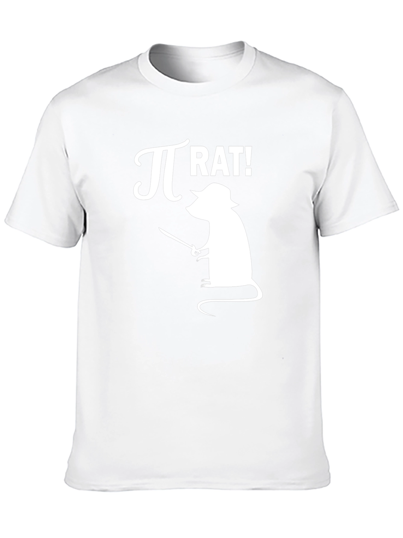 Pi Rat Graphic T-Shirt - Math Humor Tee