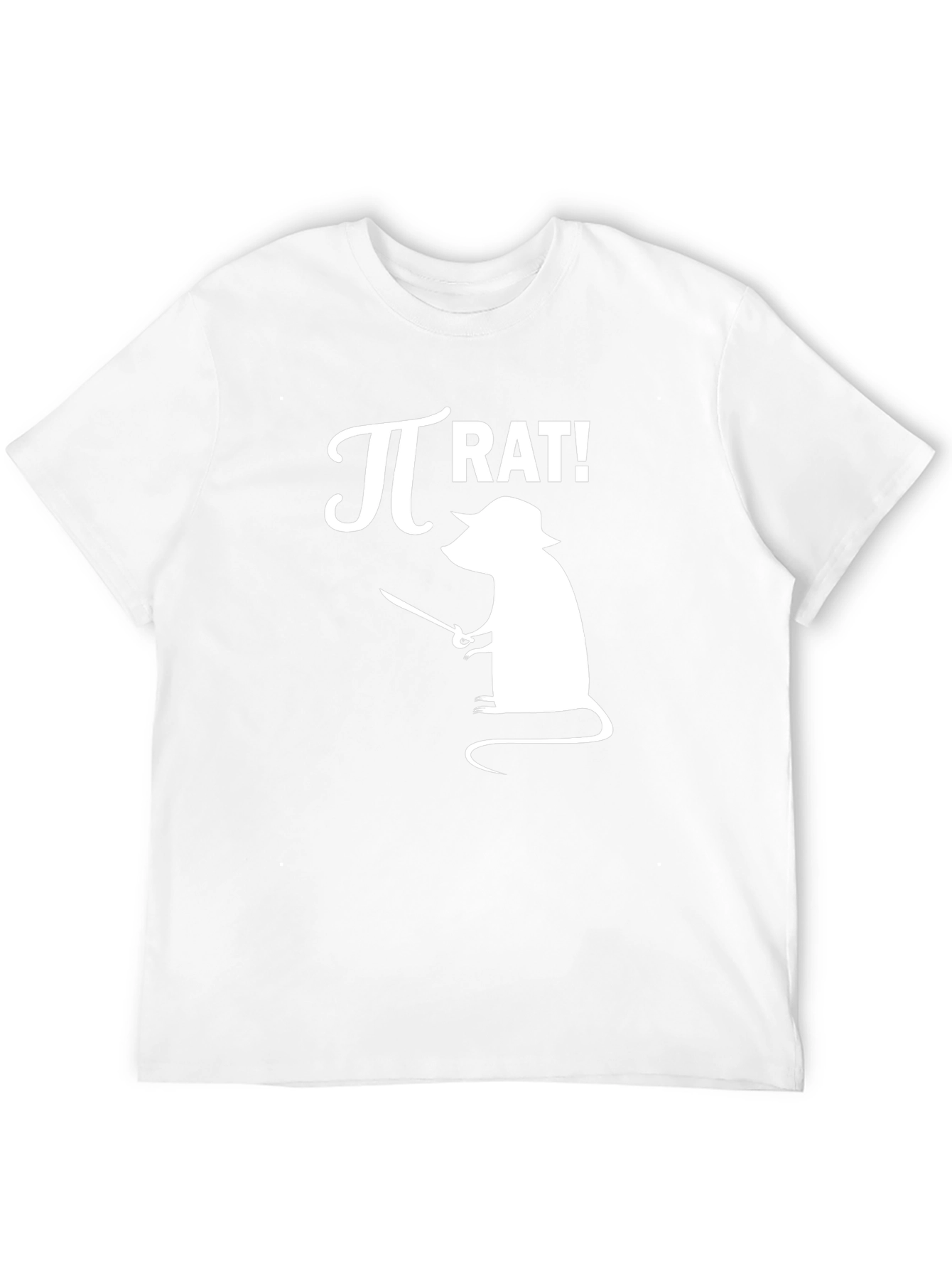 Pi Rat Graphic T-Shirt - Math Humor Tee