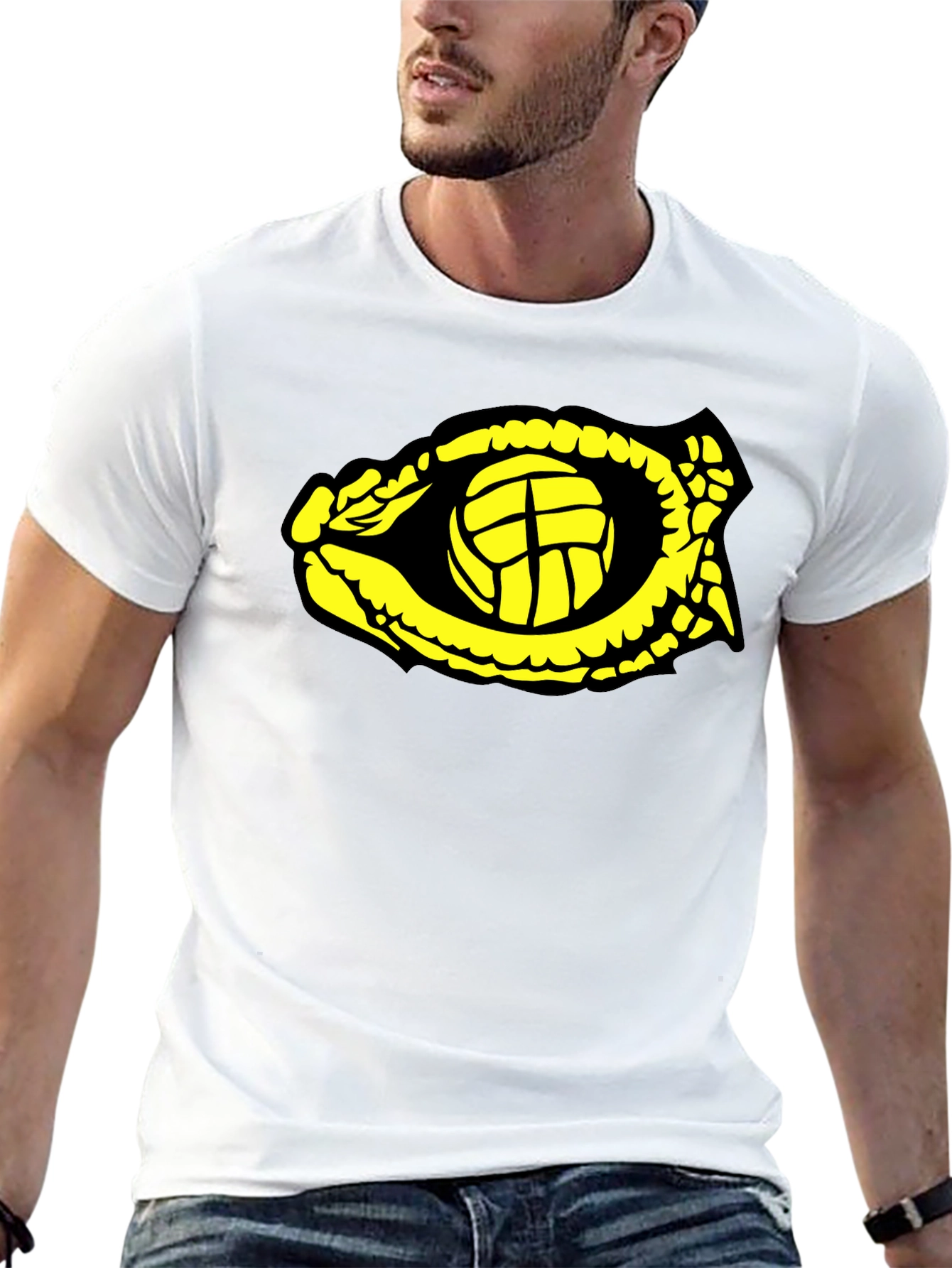 Eye of the Ball Graphic Tee - Black