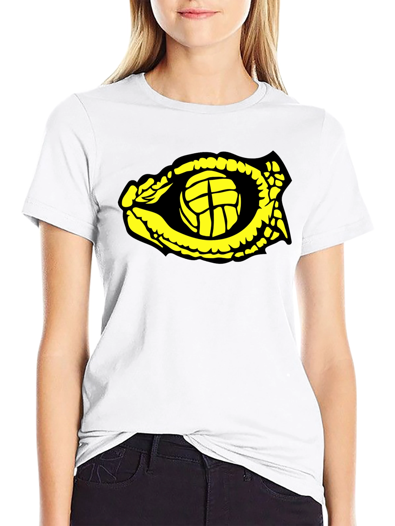 Eye of the Ball Graphic Tee - Black