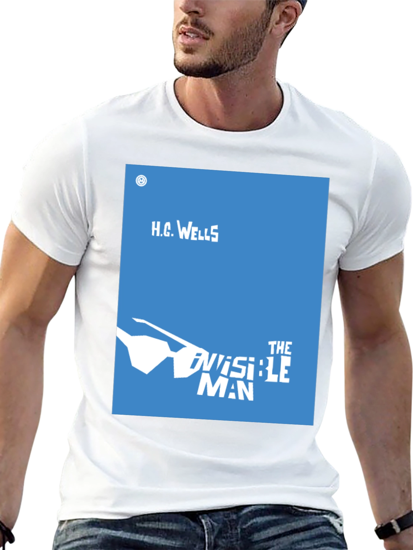 The Invisible Man Graphic Novel T-Shirt - H.G. Wells