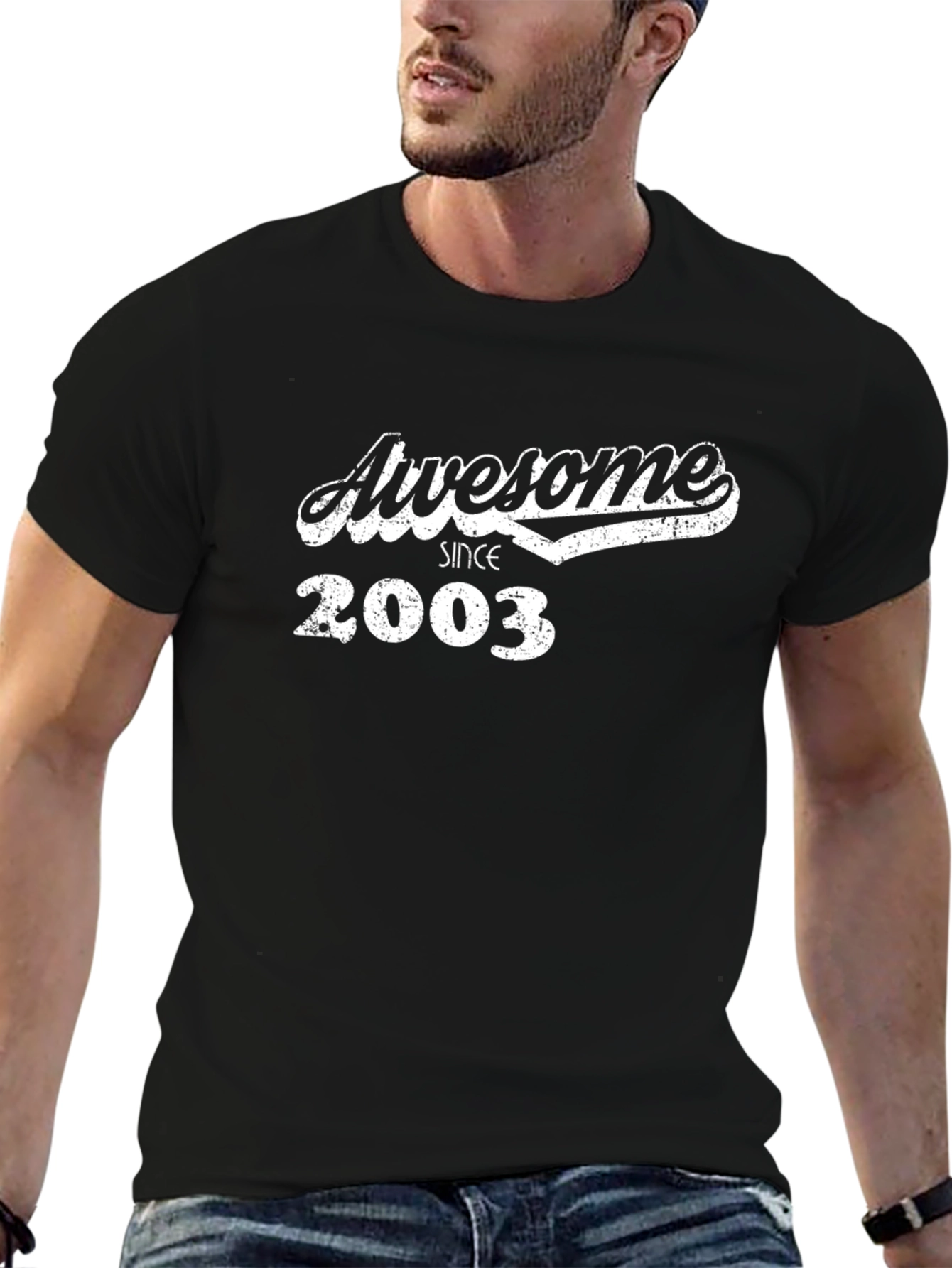 Awesome Since 2003 Black T-Shirt