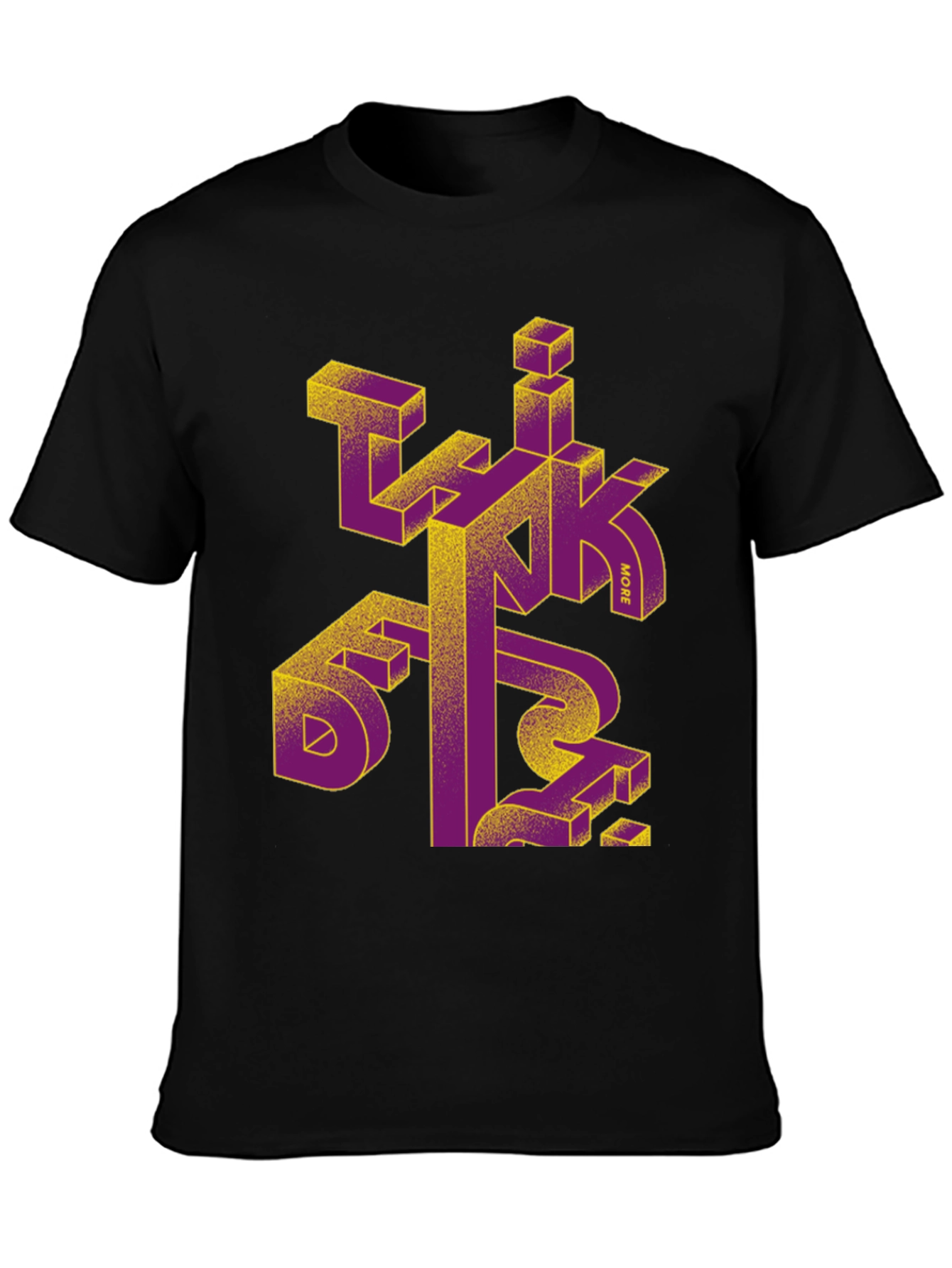 Abstract Geometric Design T-Shirt