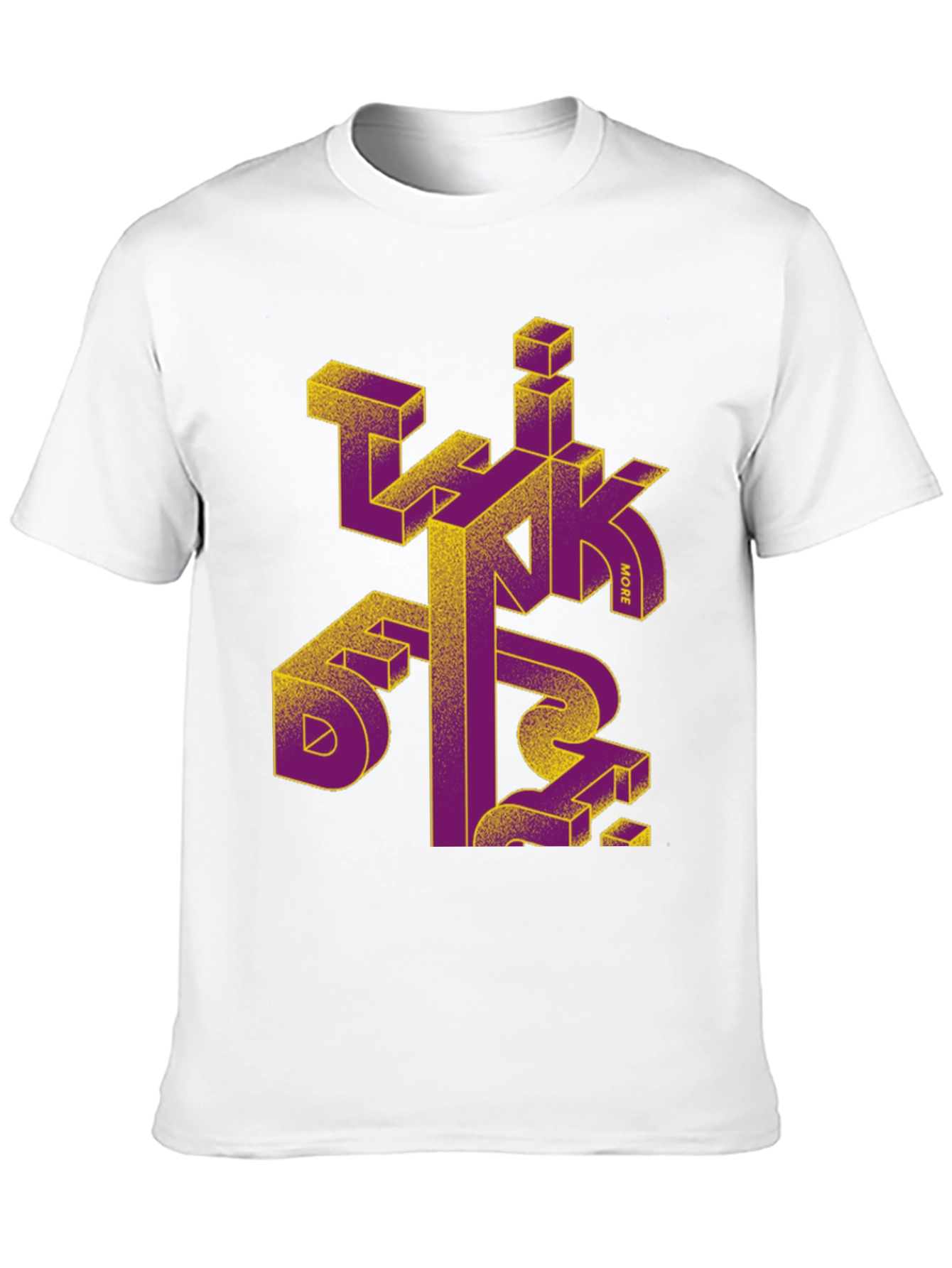 Abstract Geometric Design T-Shirt