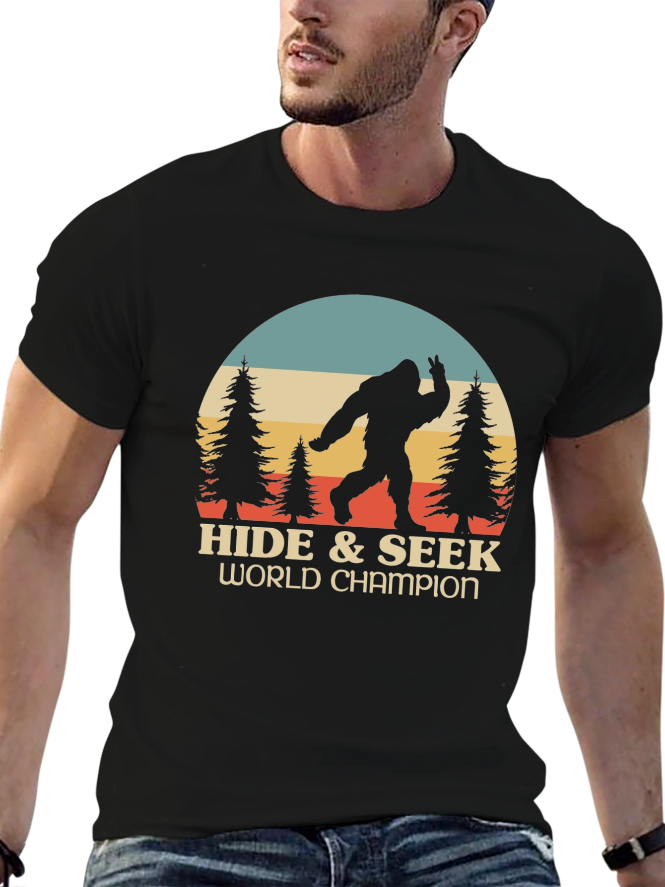 Hide & Seek World Champion Bigfoot T-Shirt