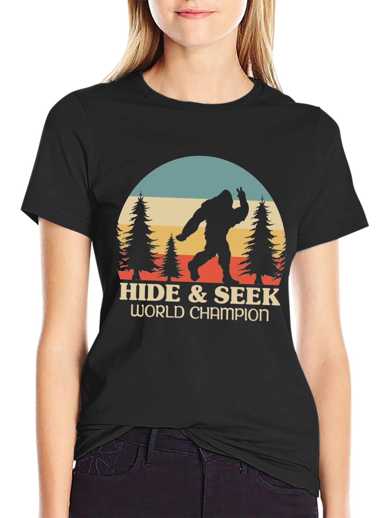 Hide & Seek World Champion Bigfoot T-Shirt