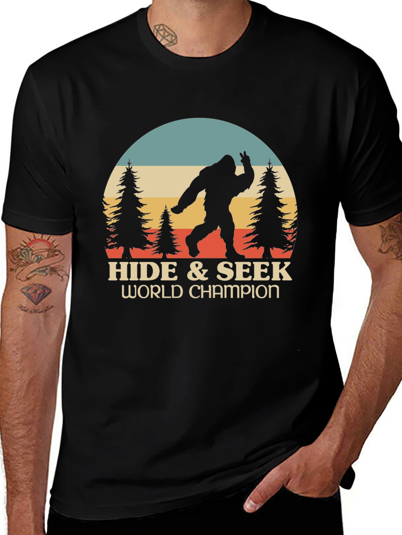 Hide & Seek World Champion Bigfoot T-Shirt