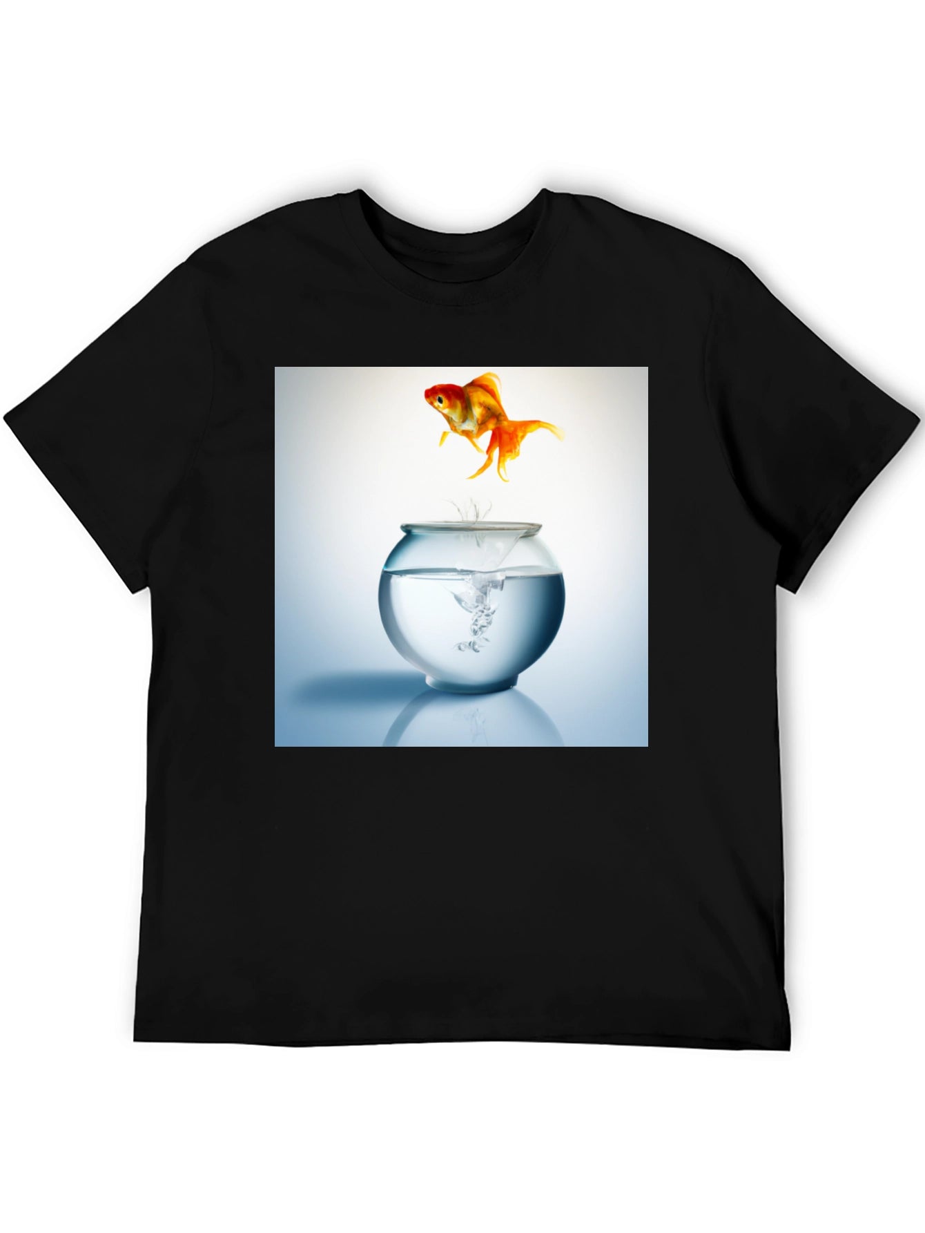 Goldfish Freedom T-Shirt - Jump into Style!
