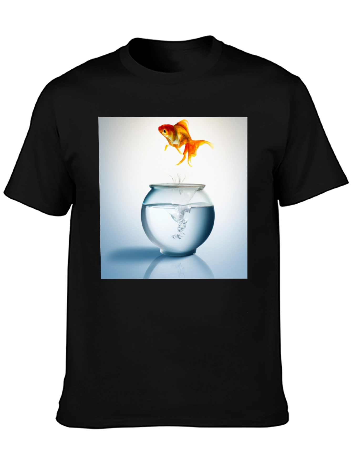 Goldfish Freedom T-Shirt - Jump into Style!
