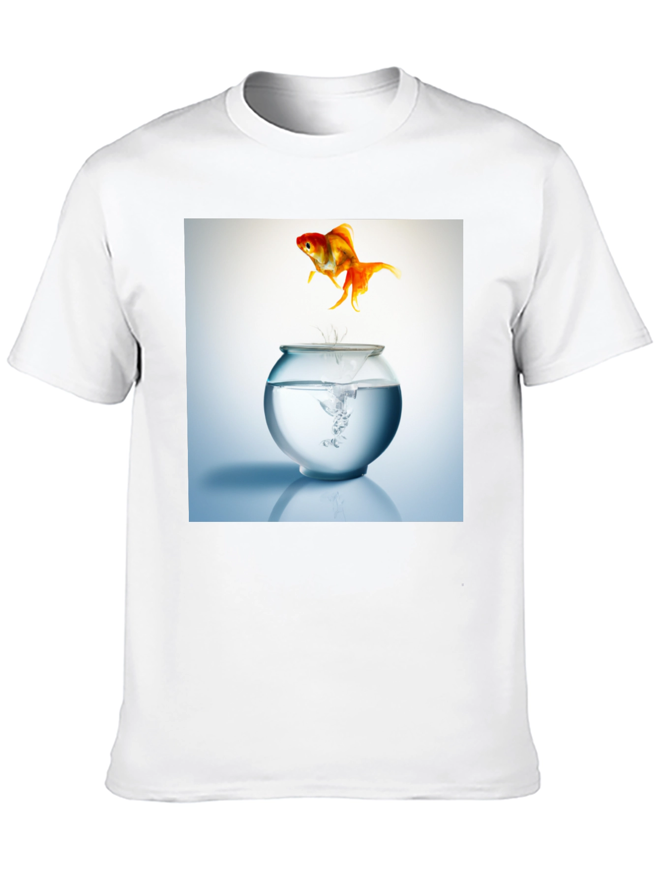 Goldfish Freedom T-Shirt - Jump into Style!