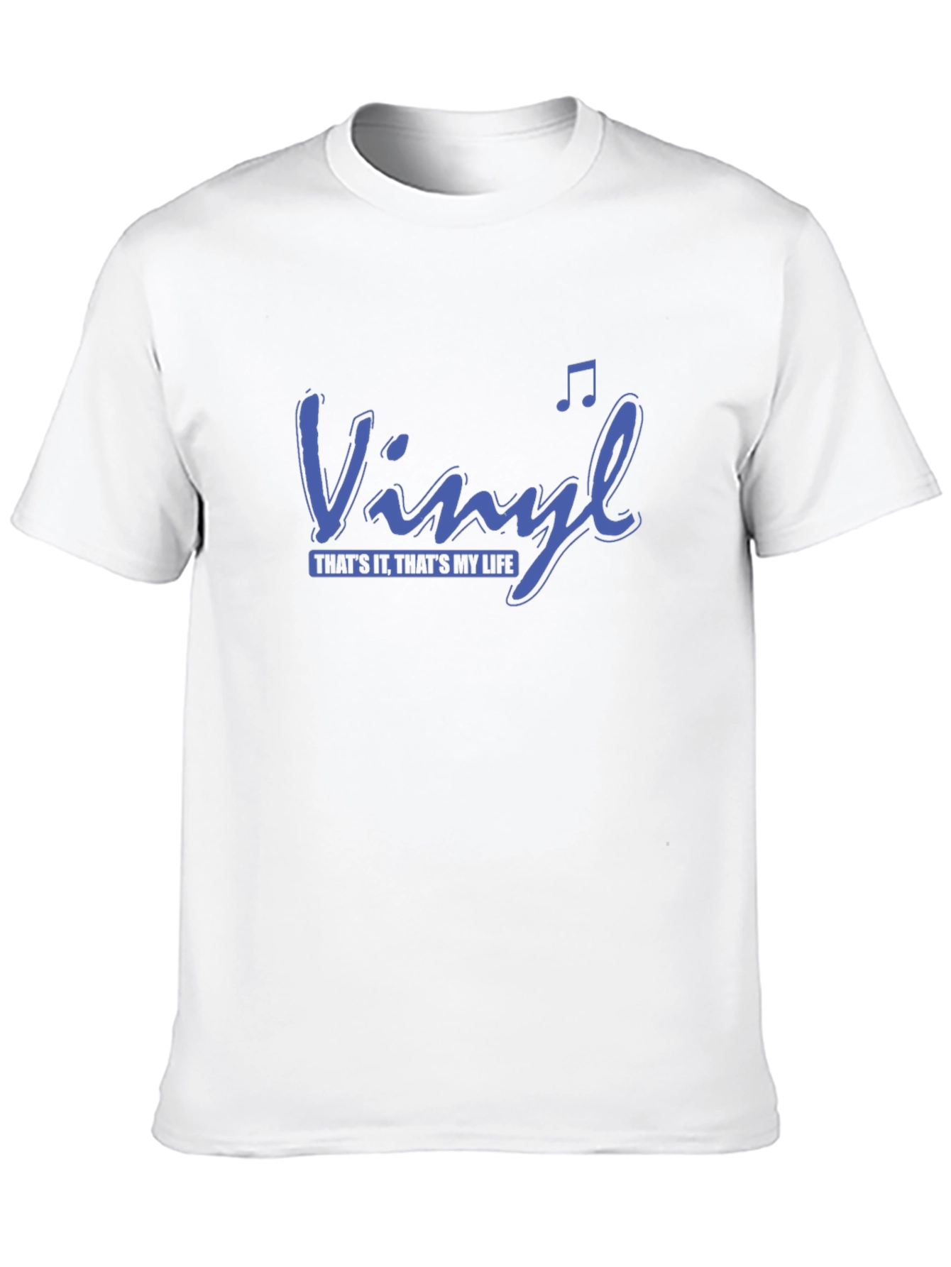 Vinyl Thats It Thats My Life Black T-Shirt