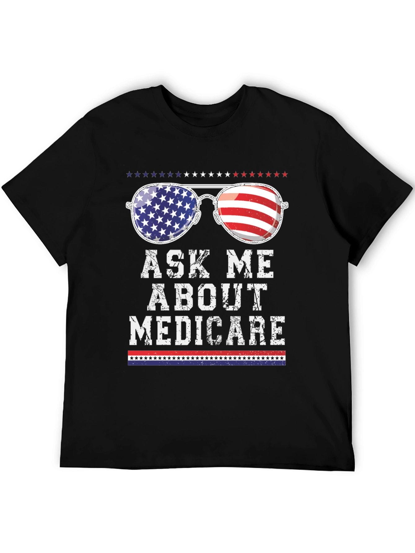 Patriotic Ask Me About Medicare T-Shirt