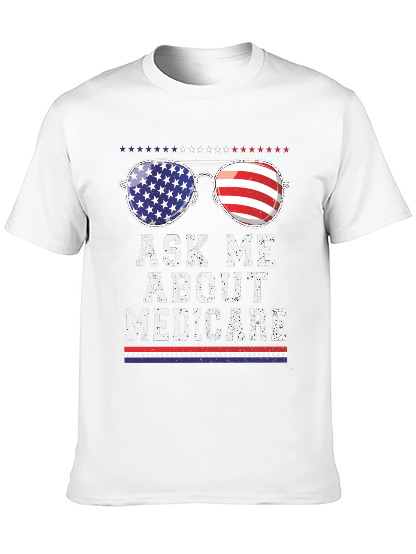 Patriotic Ask Me About Medicare T-Shirt