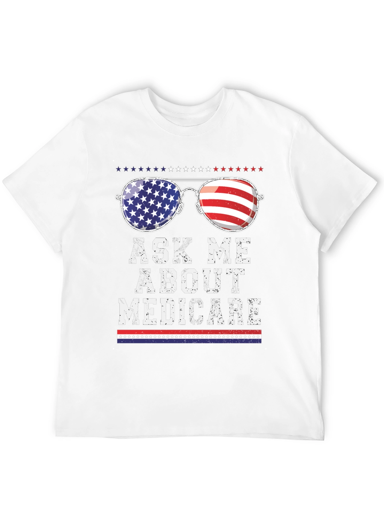 Patriotic Ask Me About Medicare T-Shirt