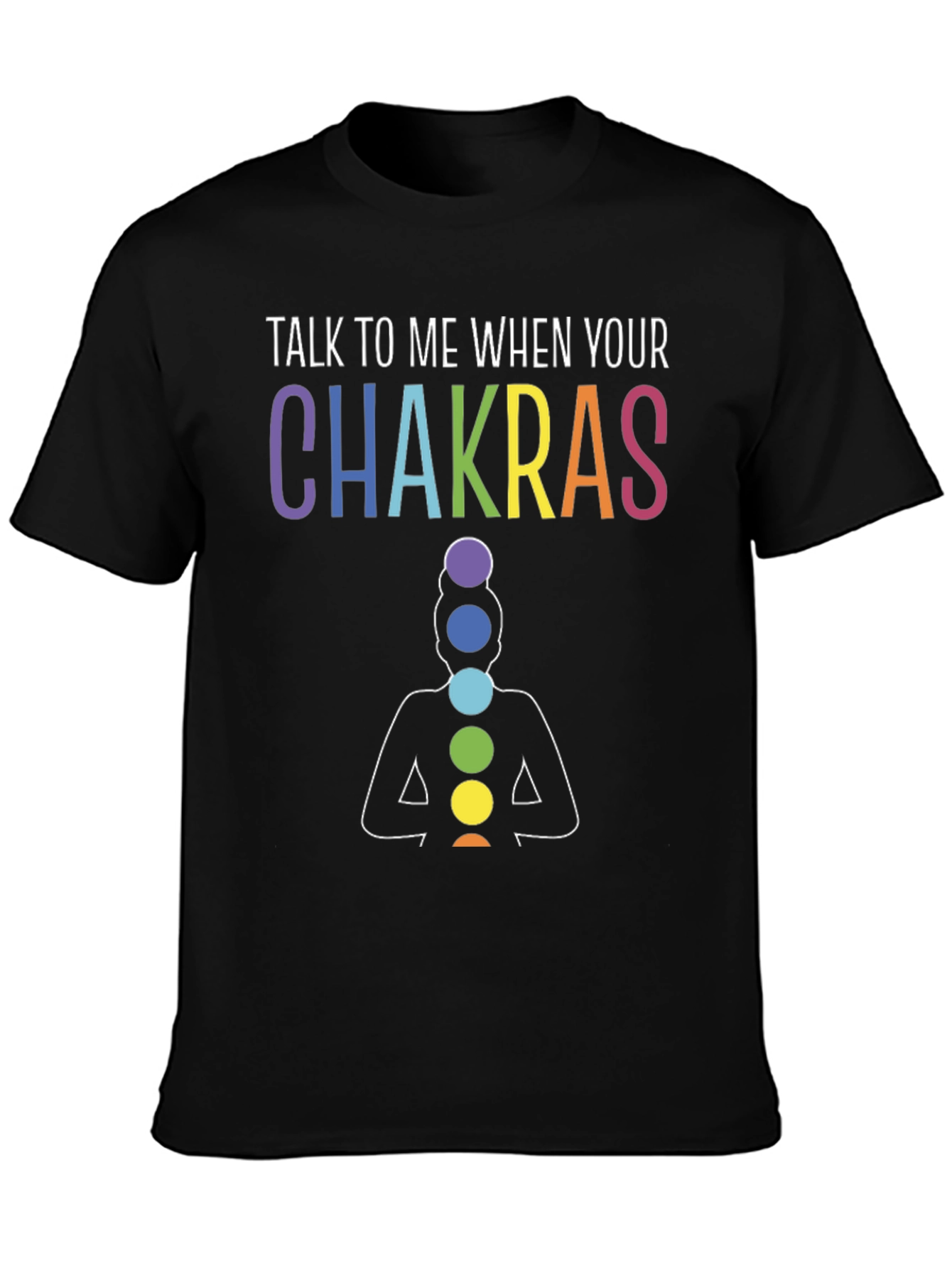 Chakra Alignment T-Shirt - Meditate in Style