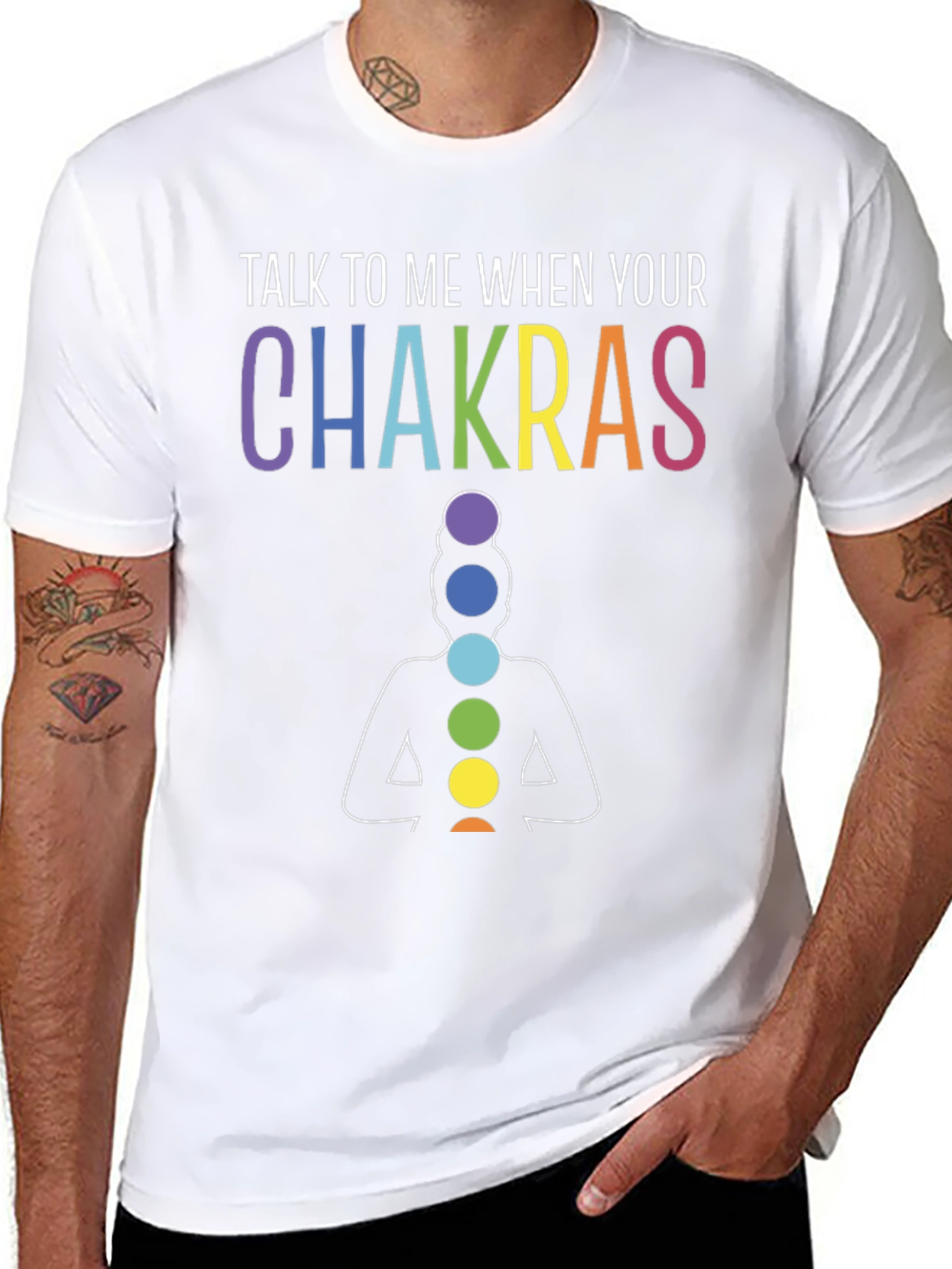 Chakra Alignment T-Shirt - Meditate in Style