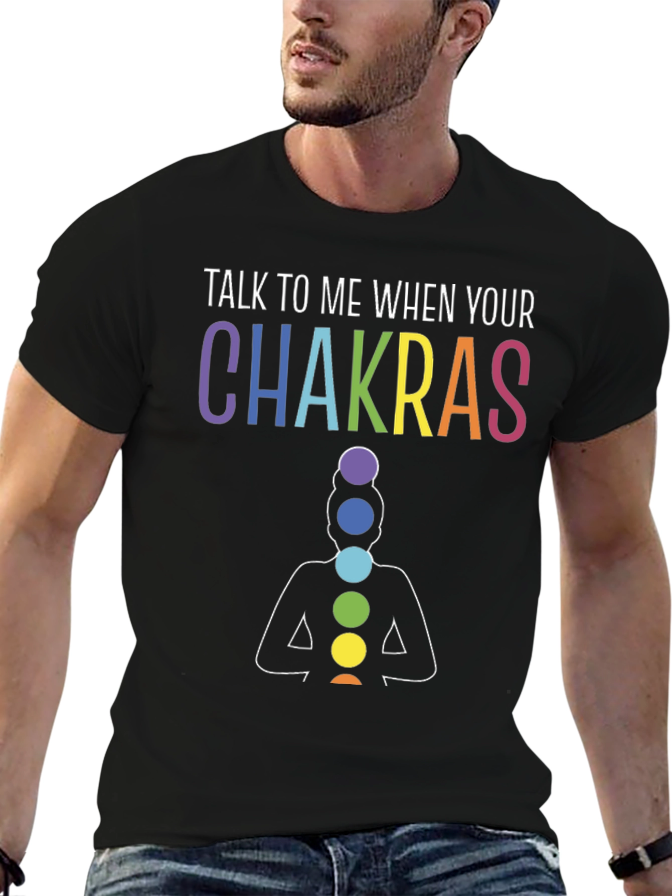 Chakra Alignment T-Shirt - Meditate in Style