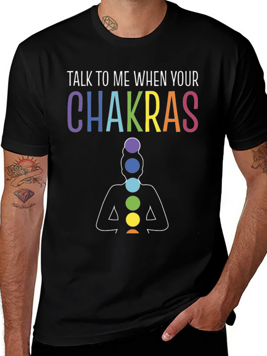 Chakra Alignment T-Shirt - Meditate in Style