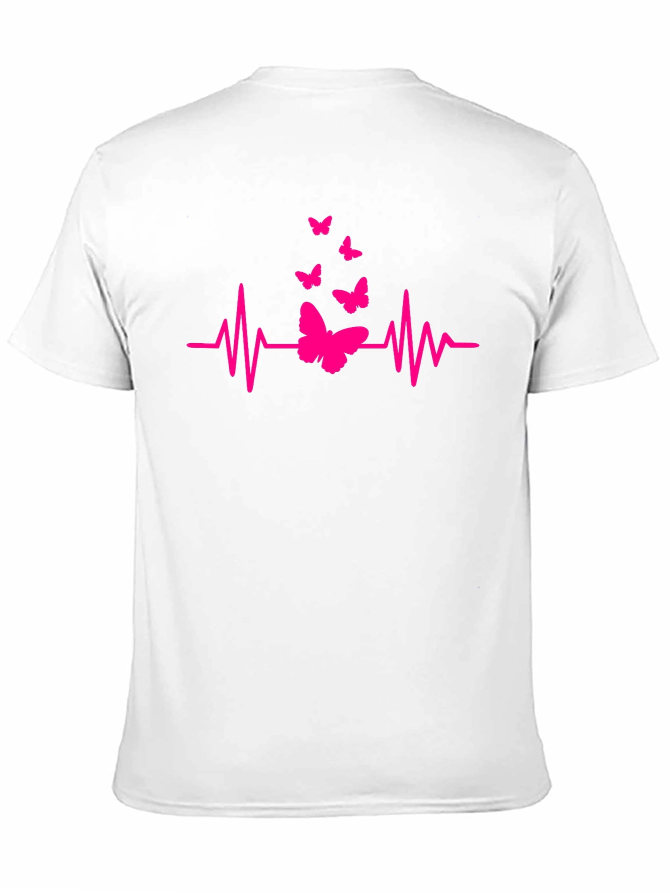 Butterfly Heartbeat Graphic Tee - Unisex