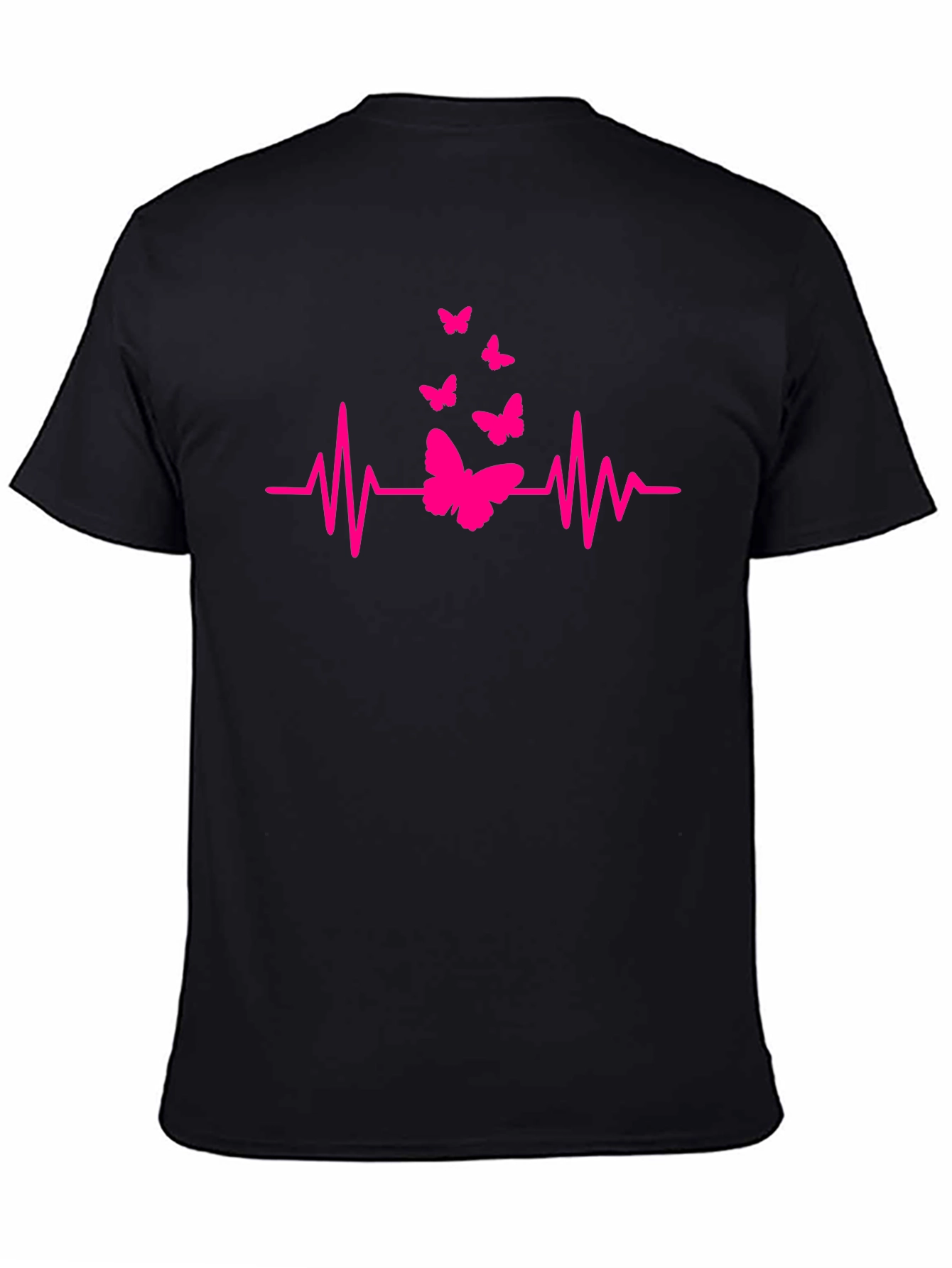 Butterfly Heartbeat Graphic Tee - Unisex