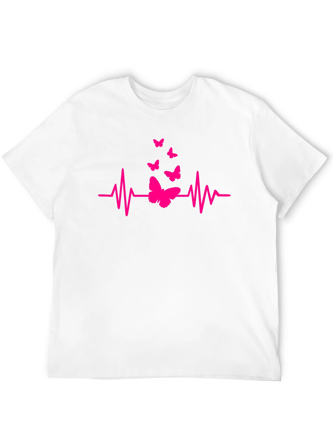 Butterfly Heartbeat Graphic Tee - Unisex