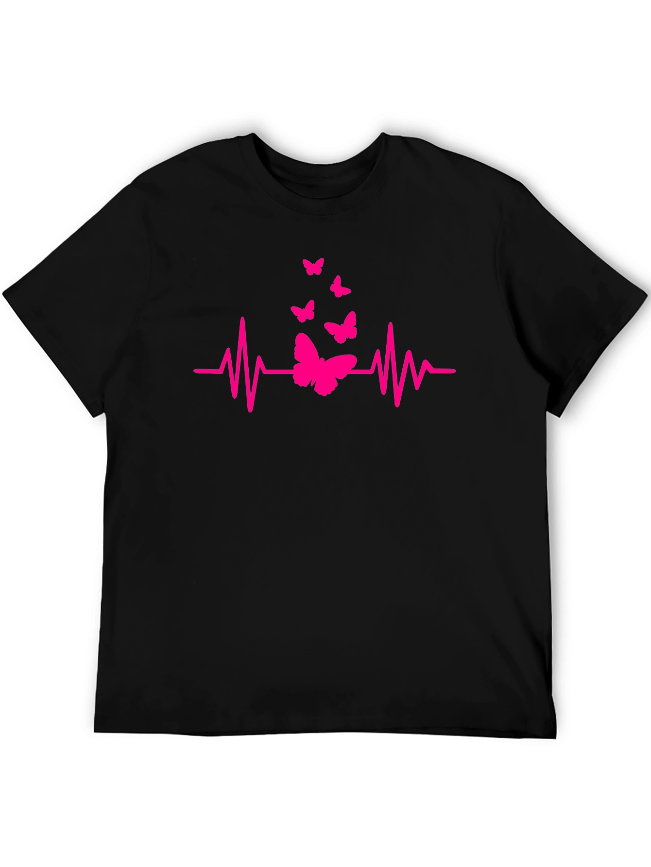 Butterfly Heartbeat Graphic Tee - Unisex