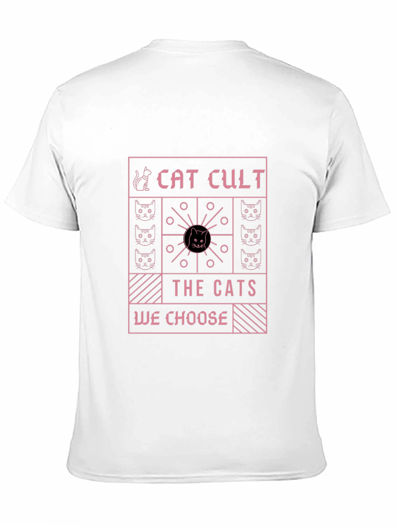 Cat Cult Graphic T-Shirt - The Cats We Choose
