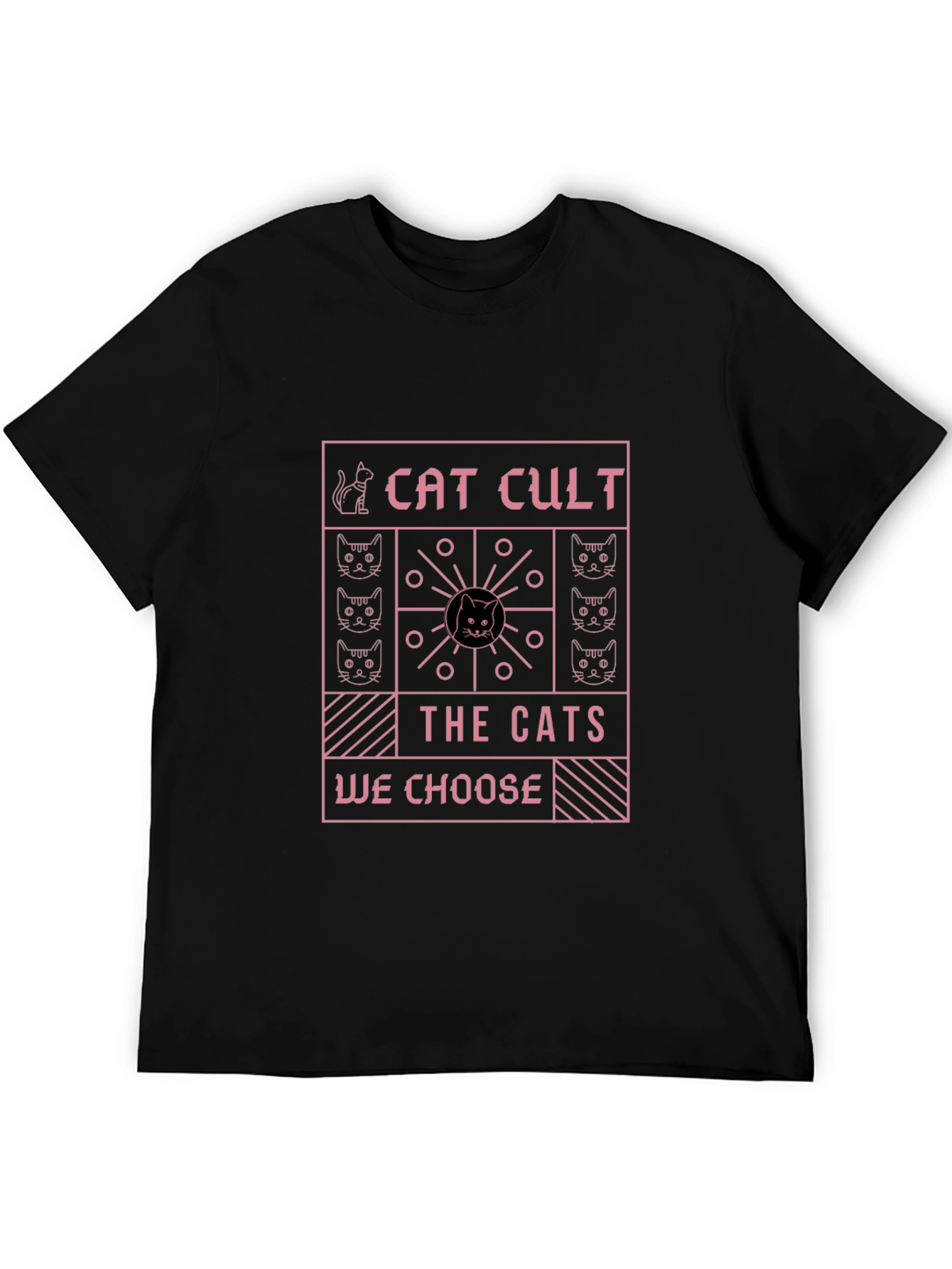 Cat Cult Graphic T-Shirt - The Cats We Choose