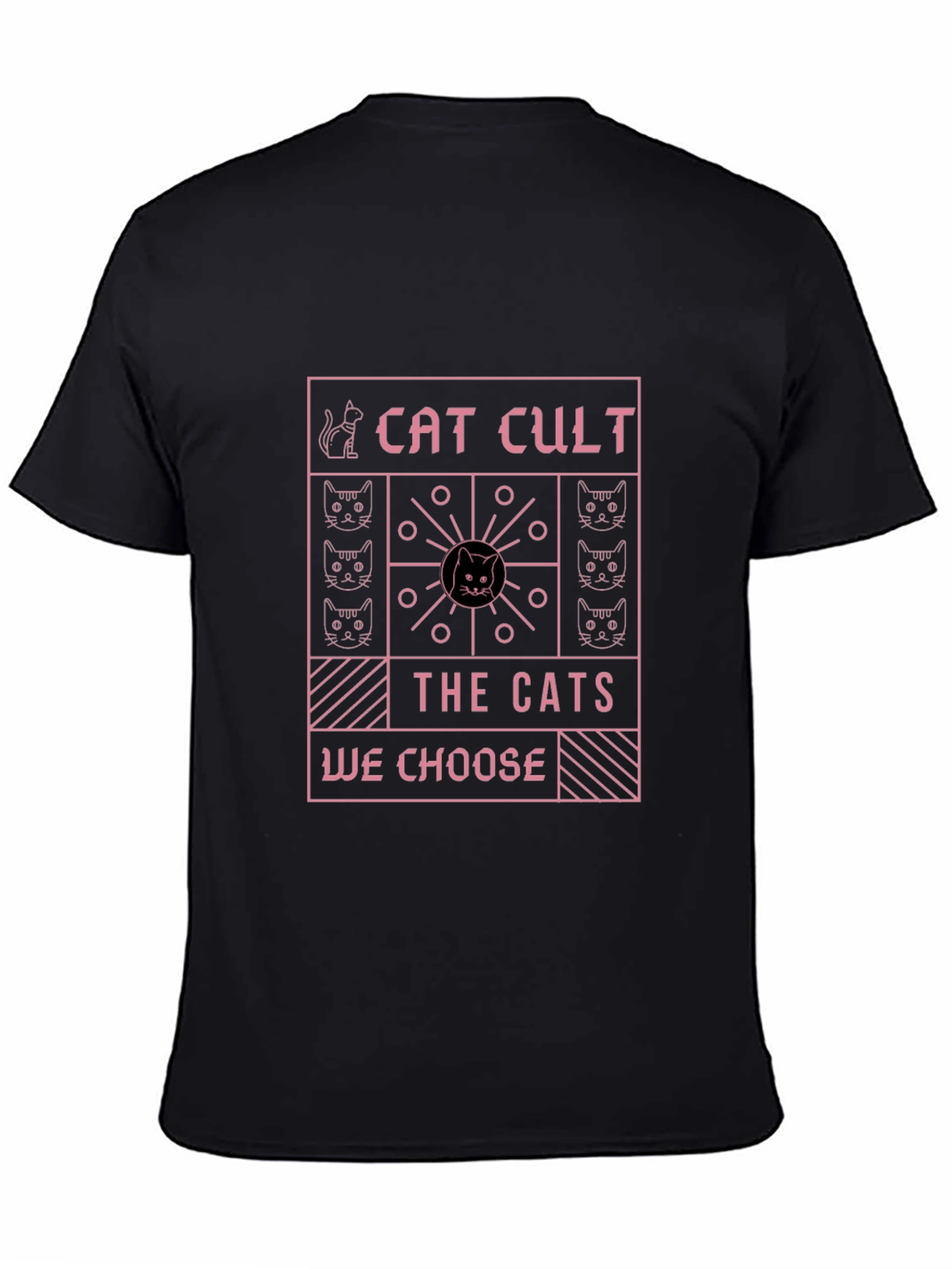 Cat Cult Graphic T-Shirt - The Cats We Choose