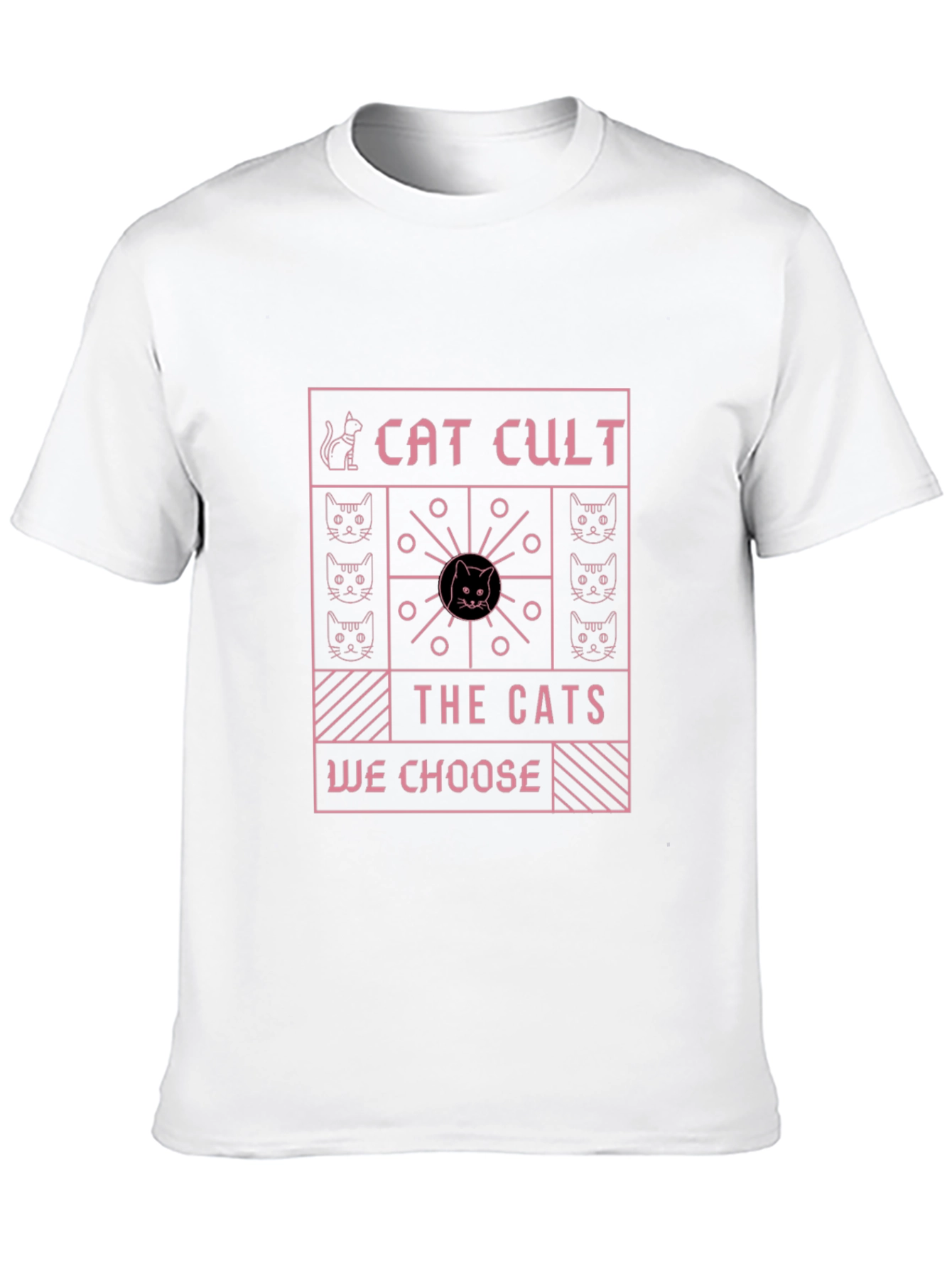 Cat Cult Graphic T-Shirt - The Cats We Choose