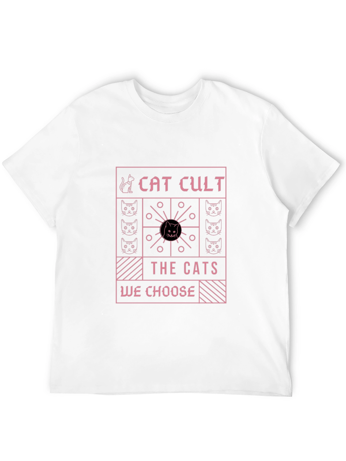 Cat Cult Graphic T-Shirt - The Cats We Choose