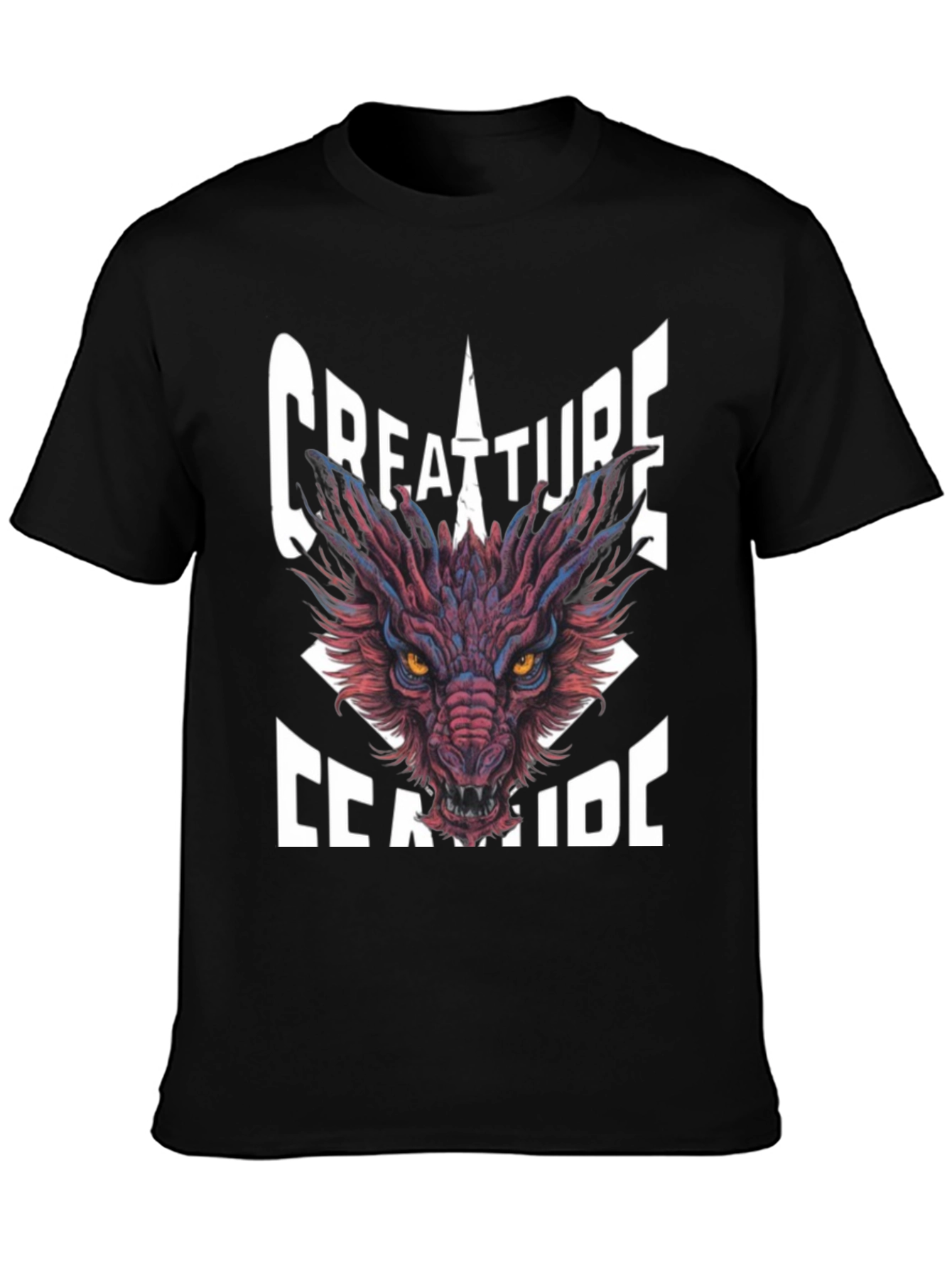 Creature Seaside Graphic Tee - Black