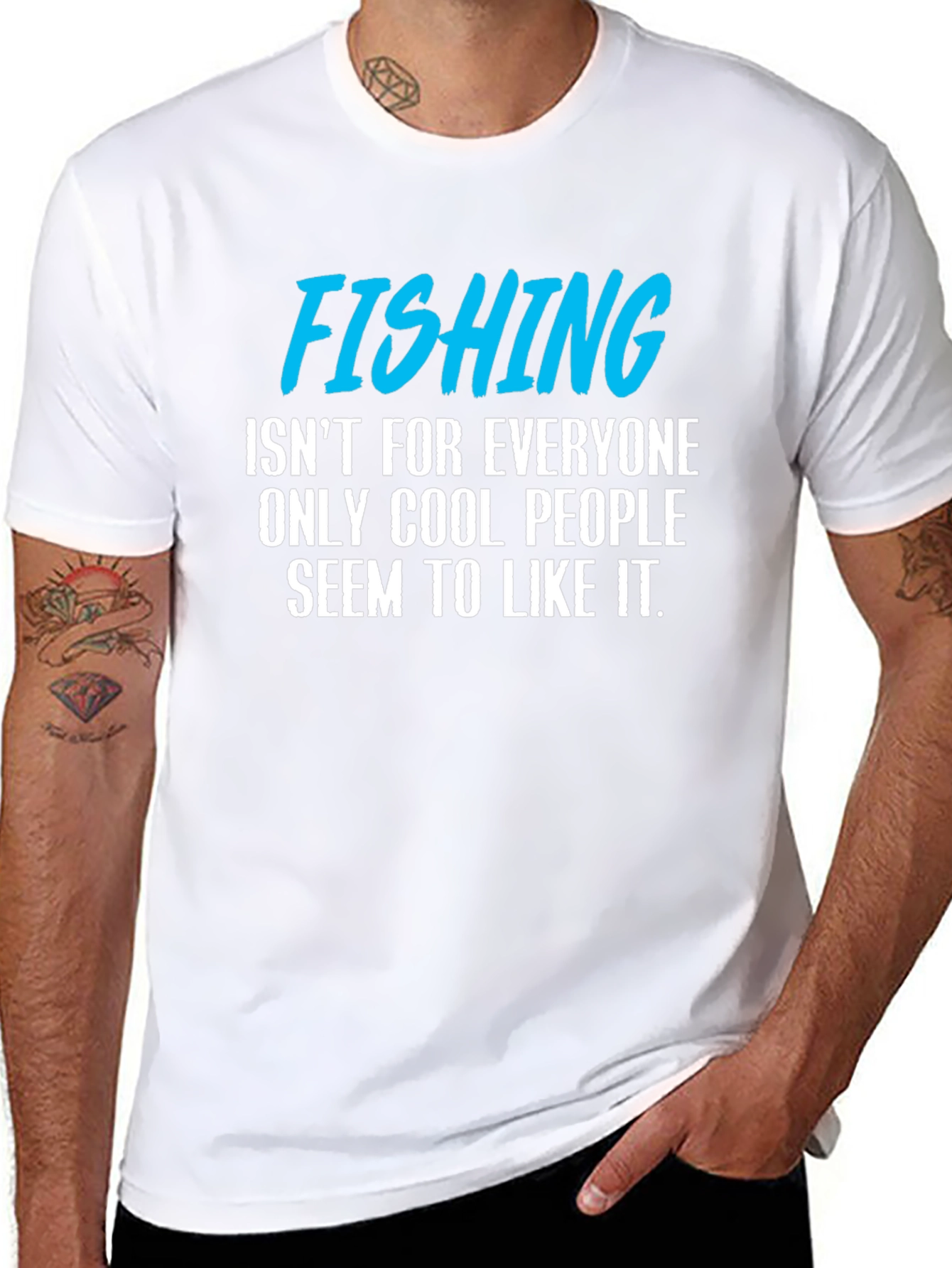 Fishing T-Shirt: Cool People Only!
