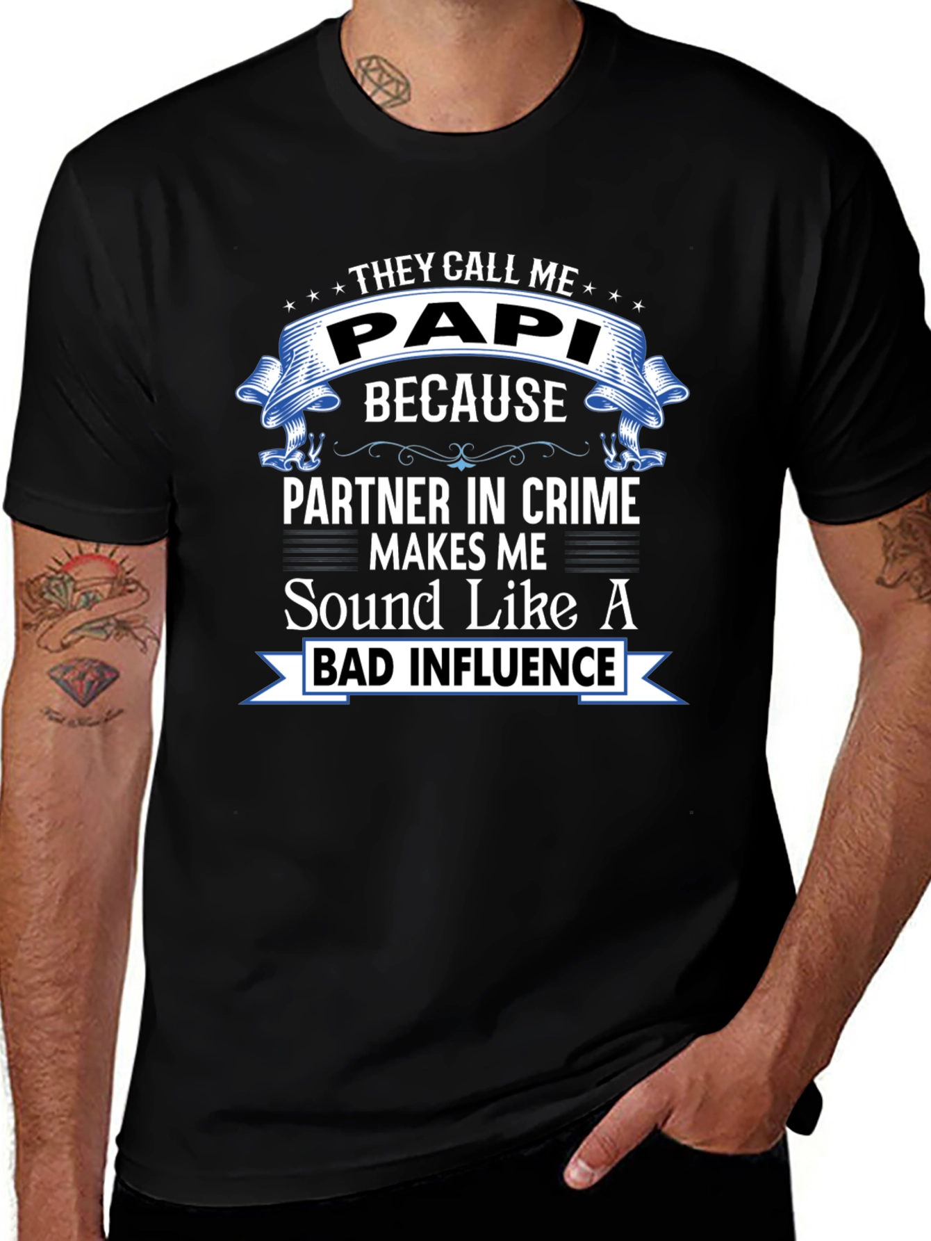 They Call Me Papi Graphic T-Shirt
