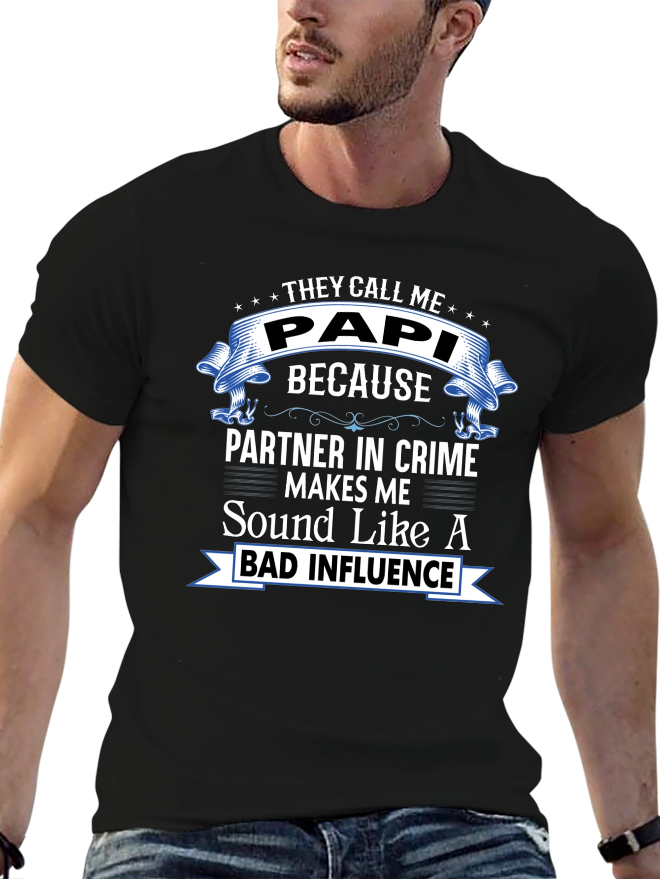They Call Me Papi Graphic T-Shirt