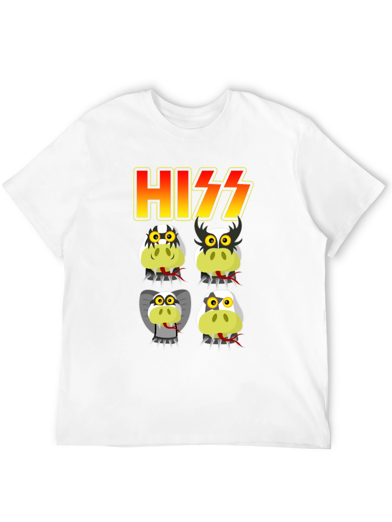 HISS Snake Band Graphic T-Shirt