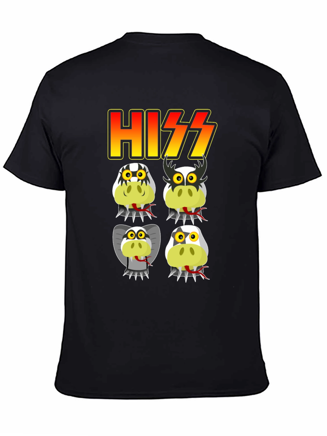 HISS Snake Band Graphic T-Shirt