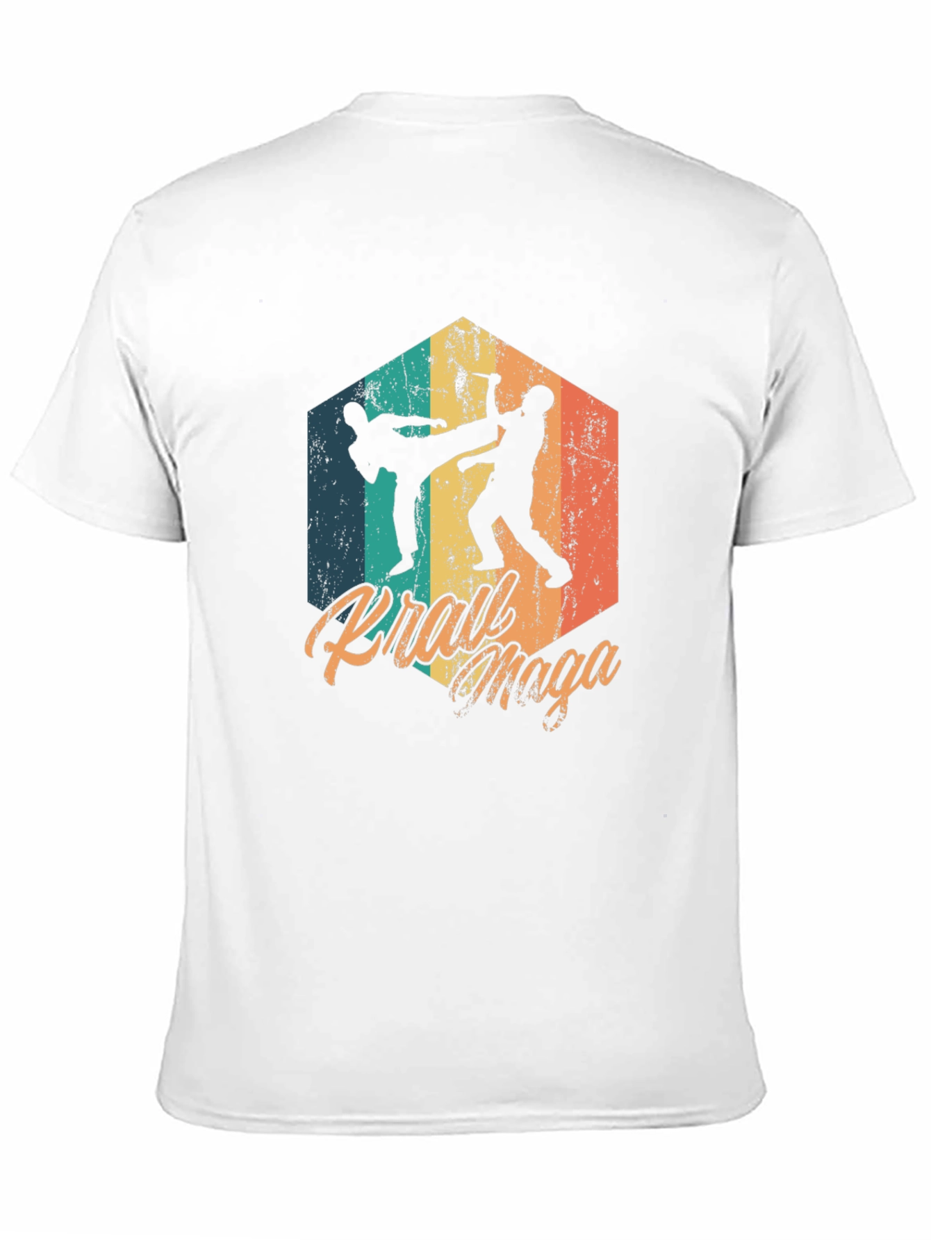 Krav Maga Retro T-Shirt Martial Arts Graphic Tee