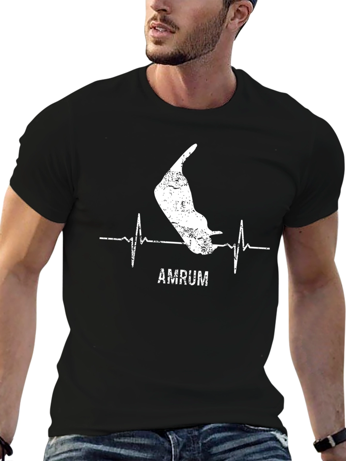 Amrum Heartbeat T-Shirt - Island Lover Tee